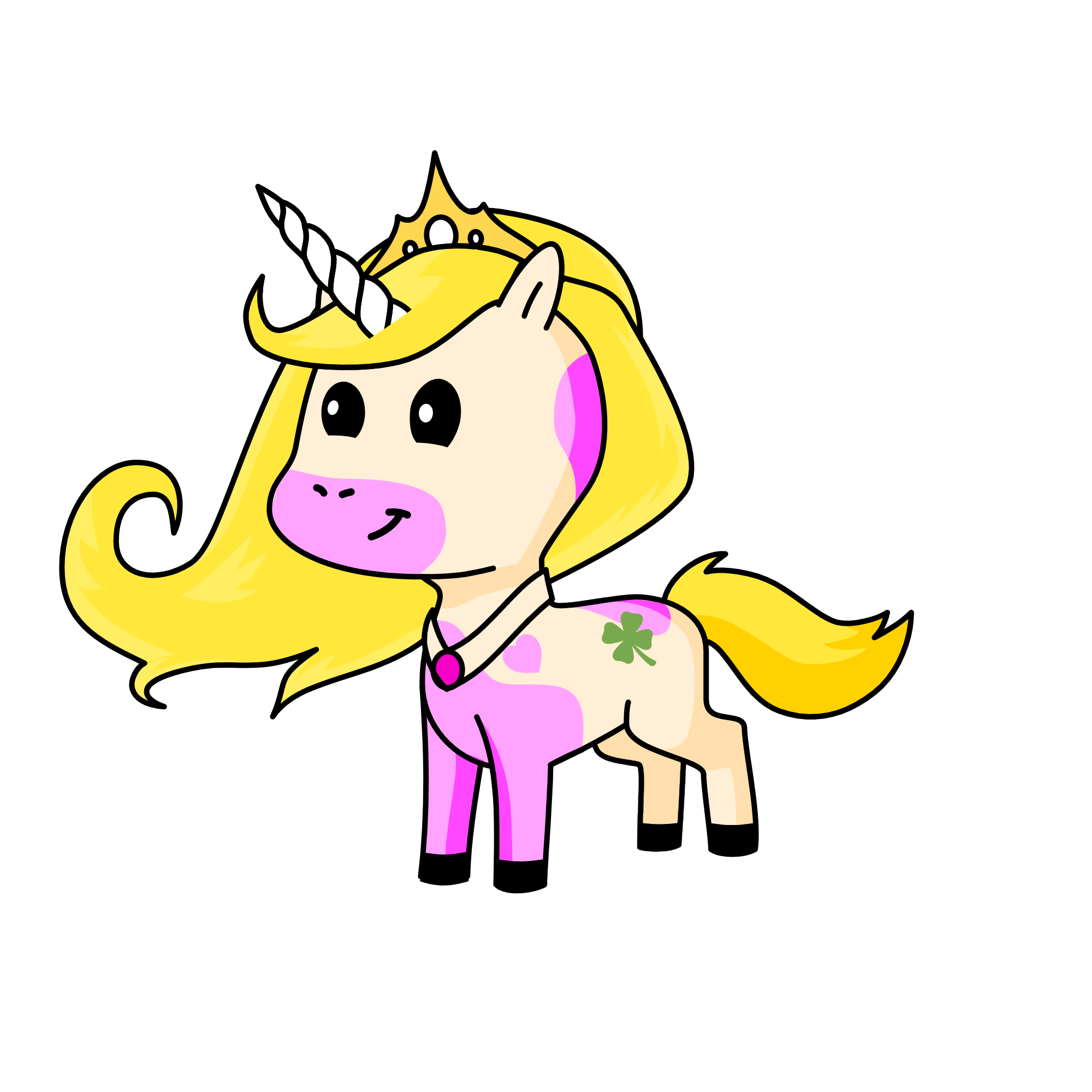 Sleeping Beauty/Auroura, the unicorn