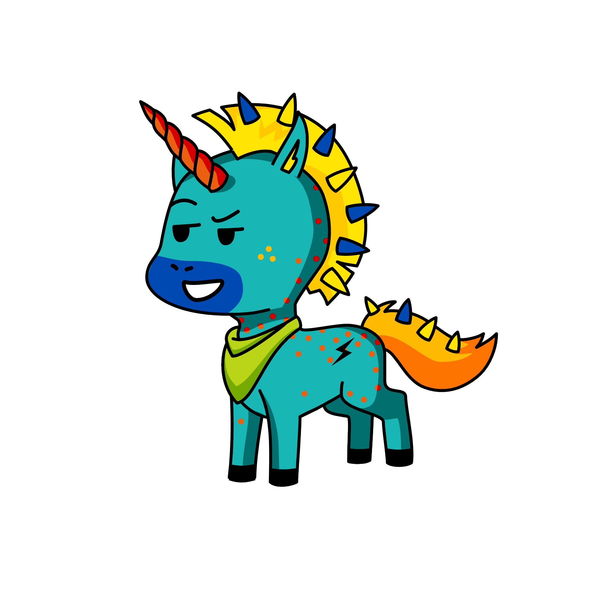 Rawon, the unicorn