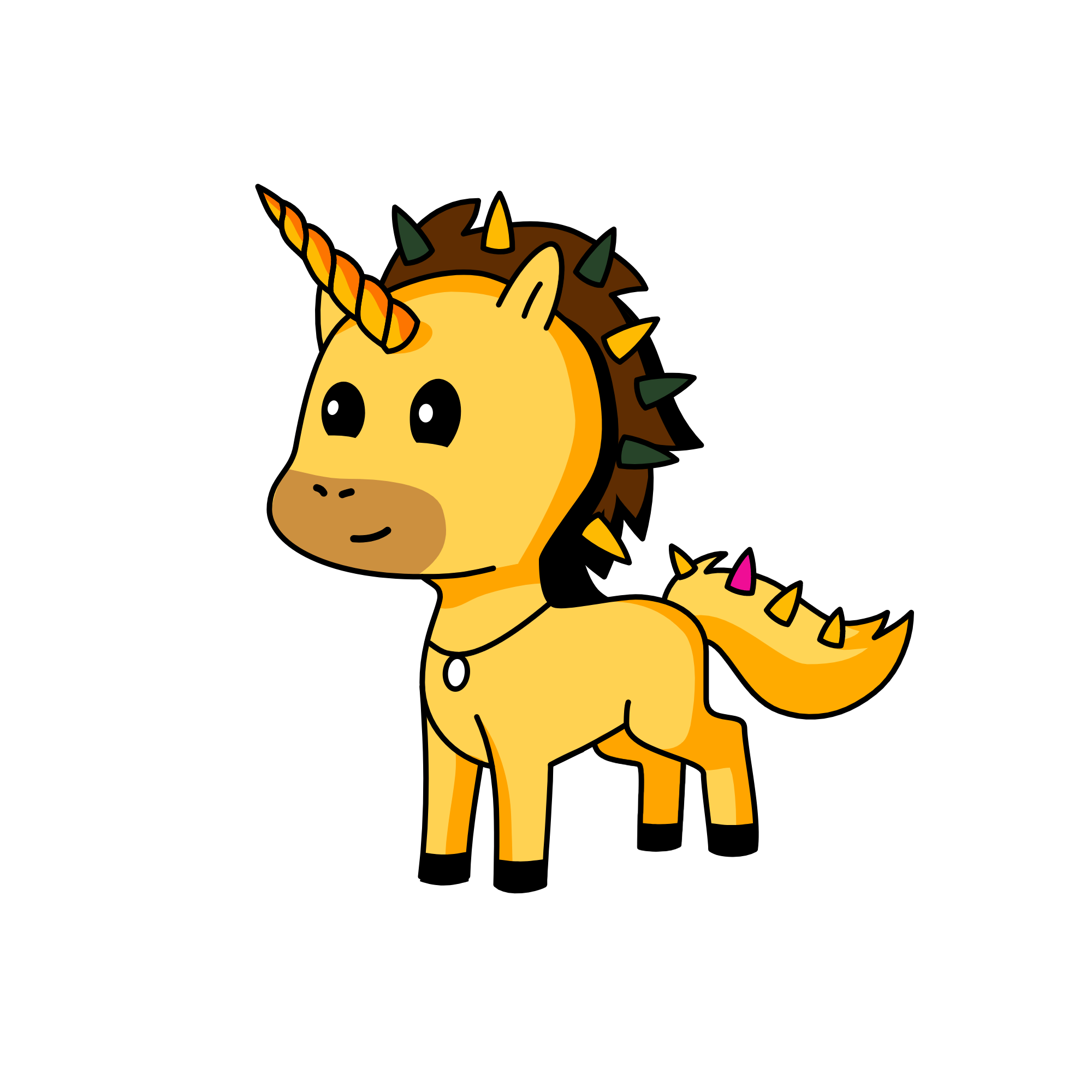 Rubble, the unicorn
