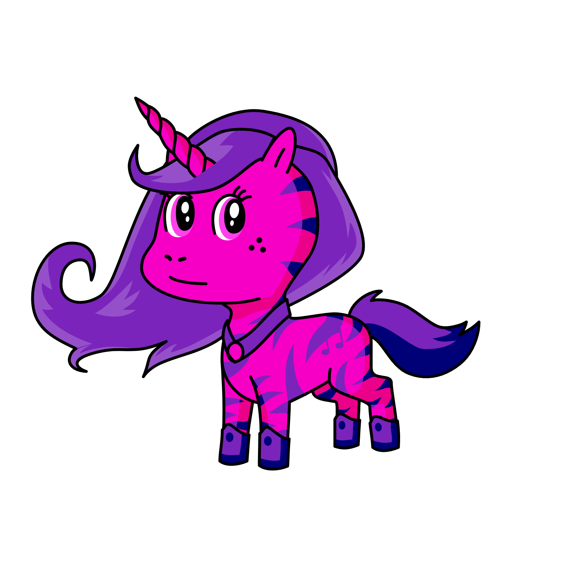 qween /shy , the unicorn