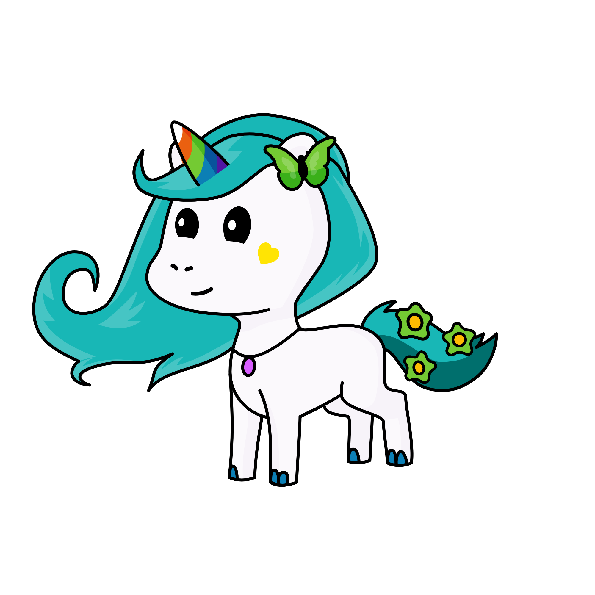 sunny, the unicorn