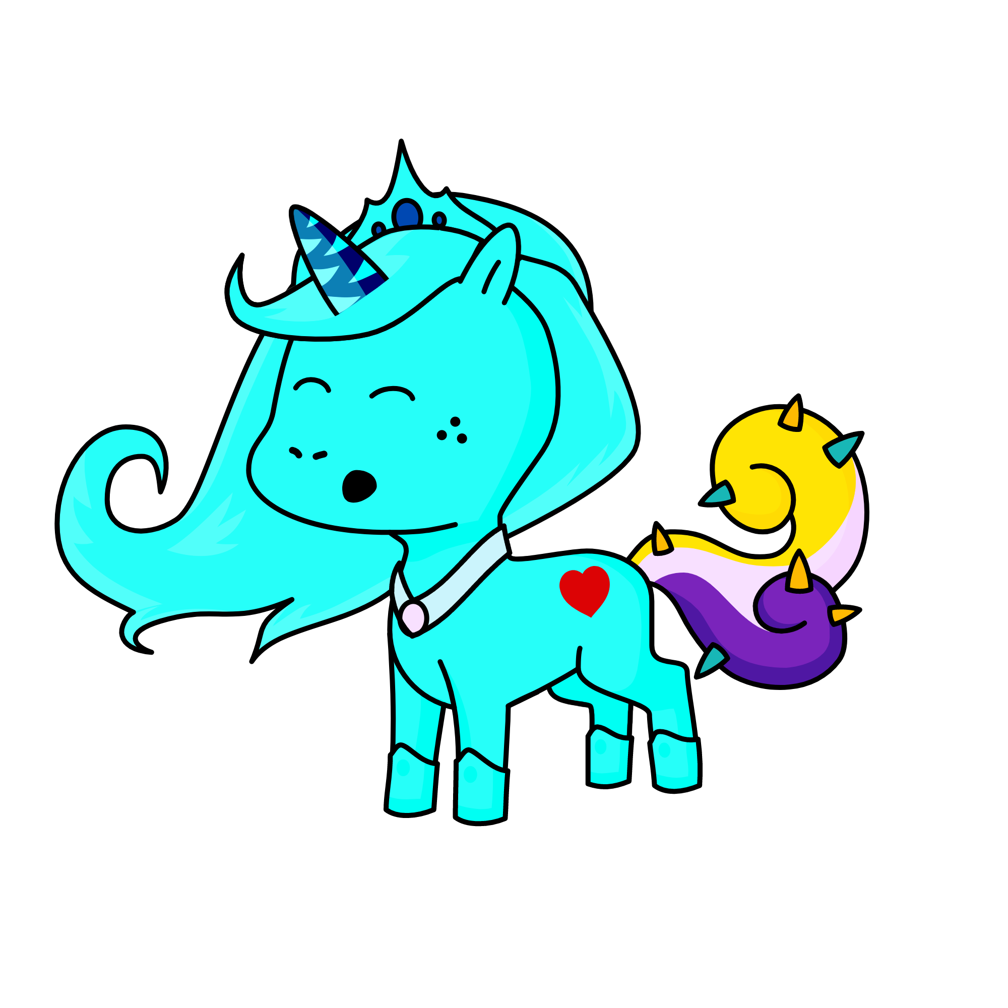 Mia, the unicorn