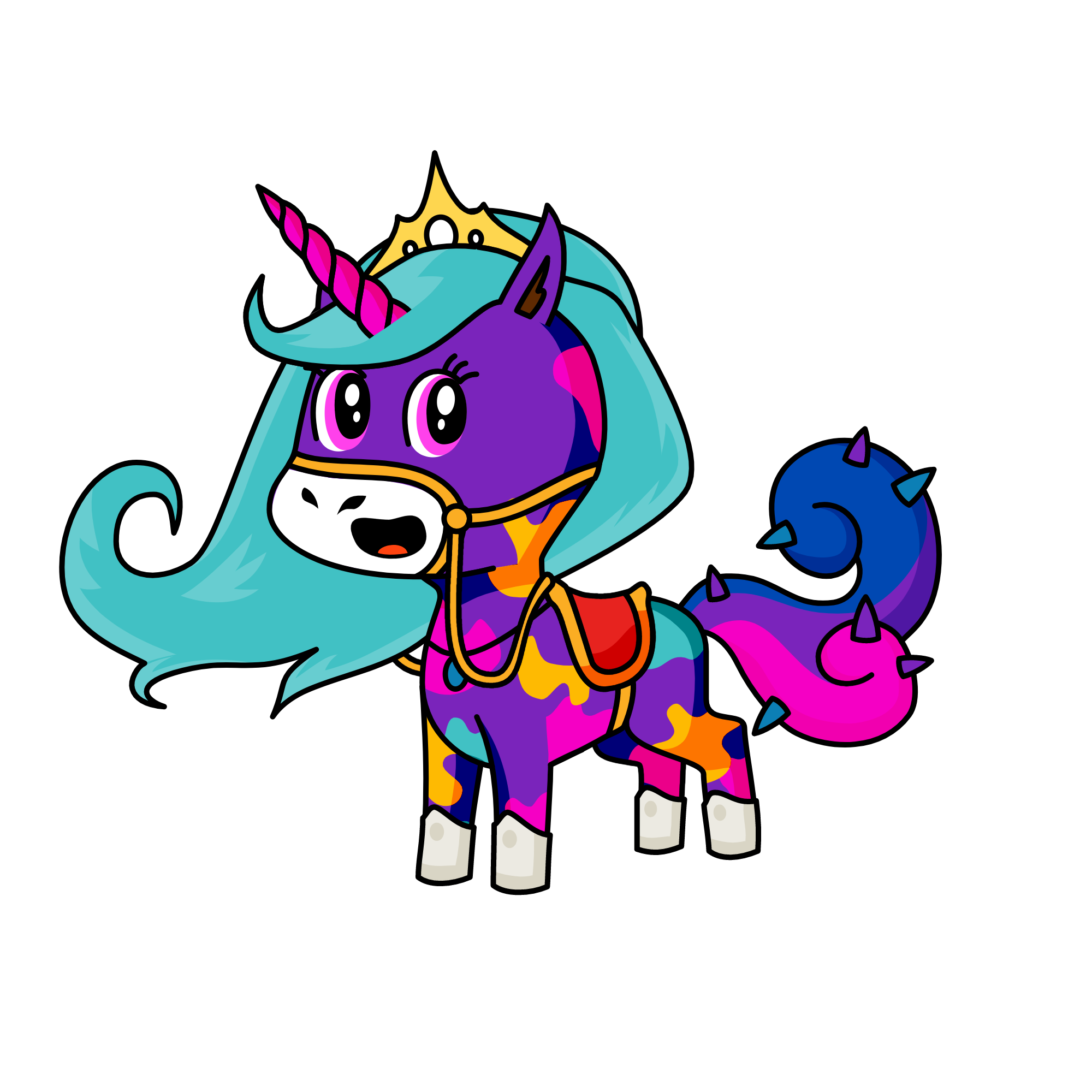 Gen-Gen, the unicorn