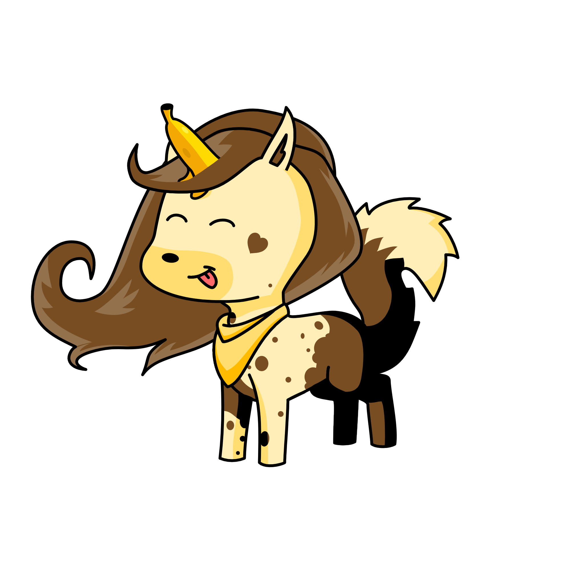 ChocoBanana, the unicorn