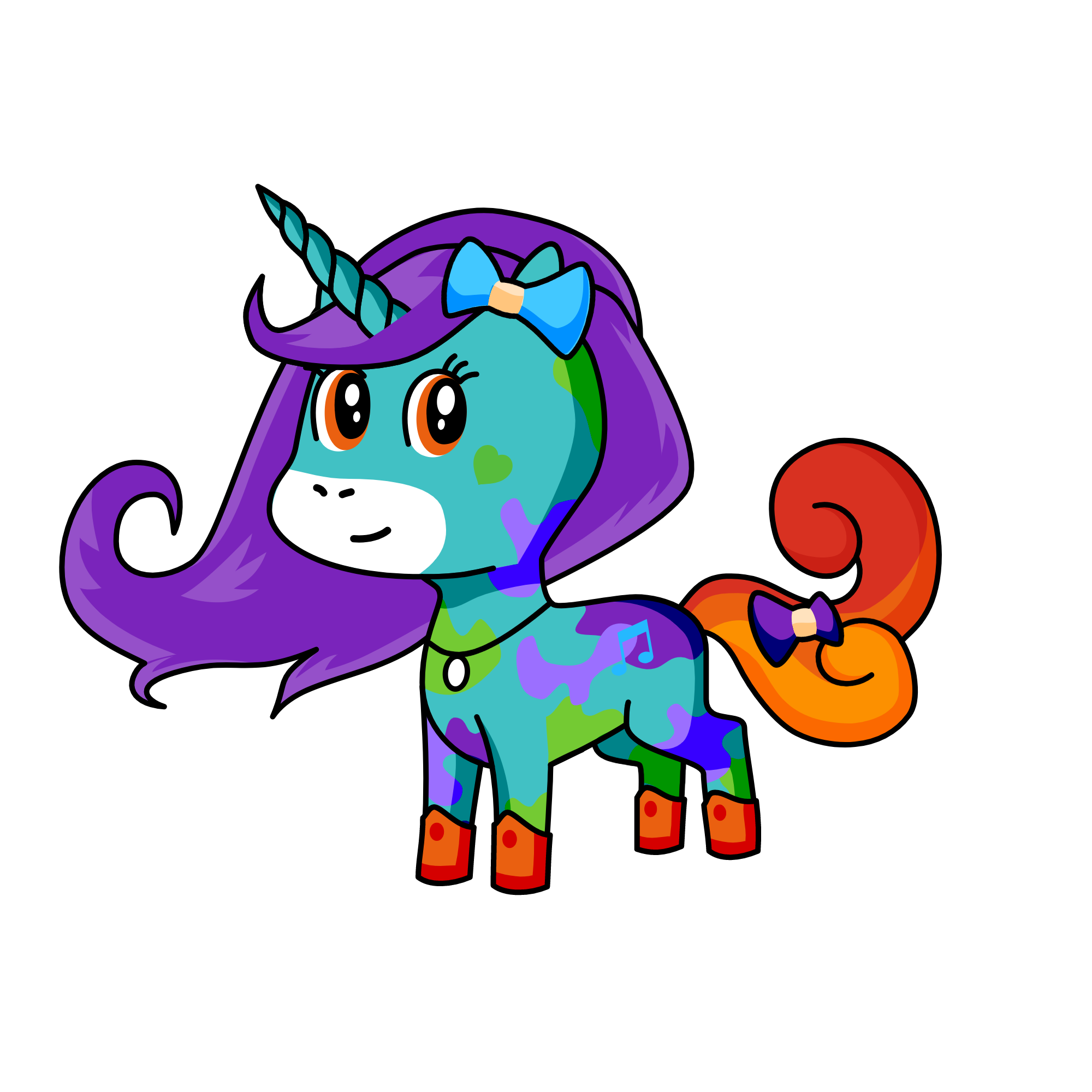 Daylight, the unicorn