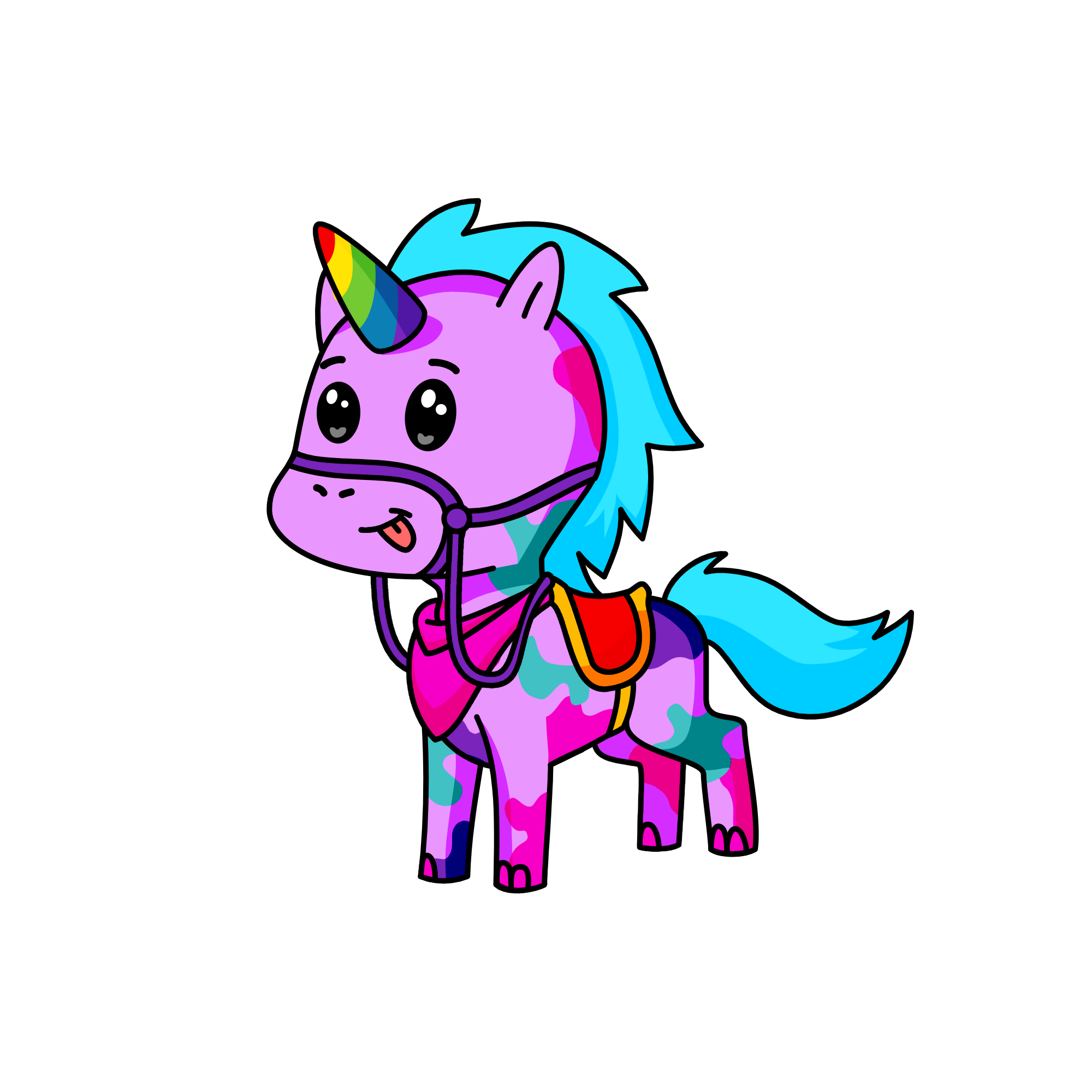 Snowy, the unicorn