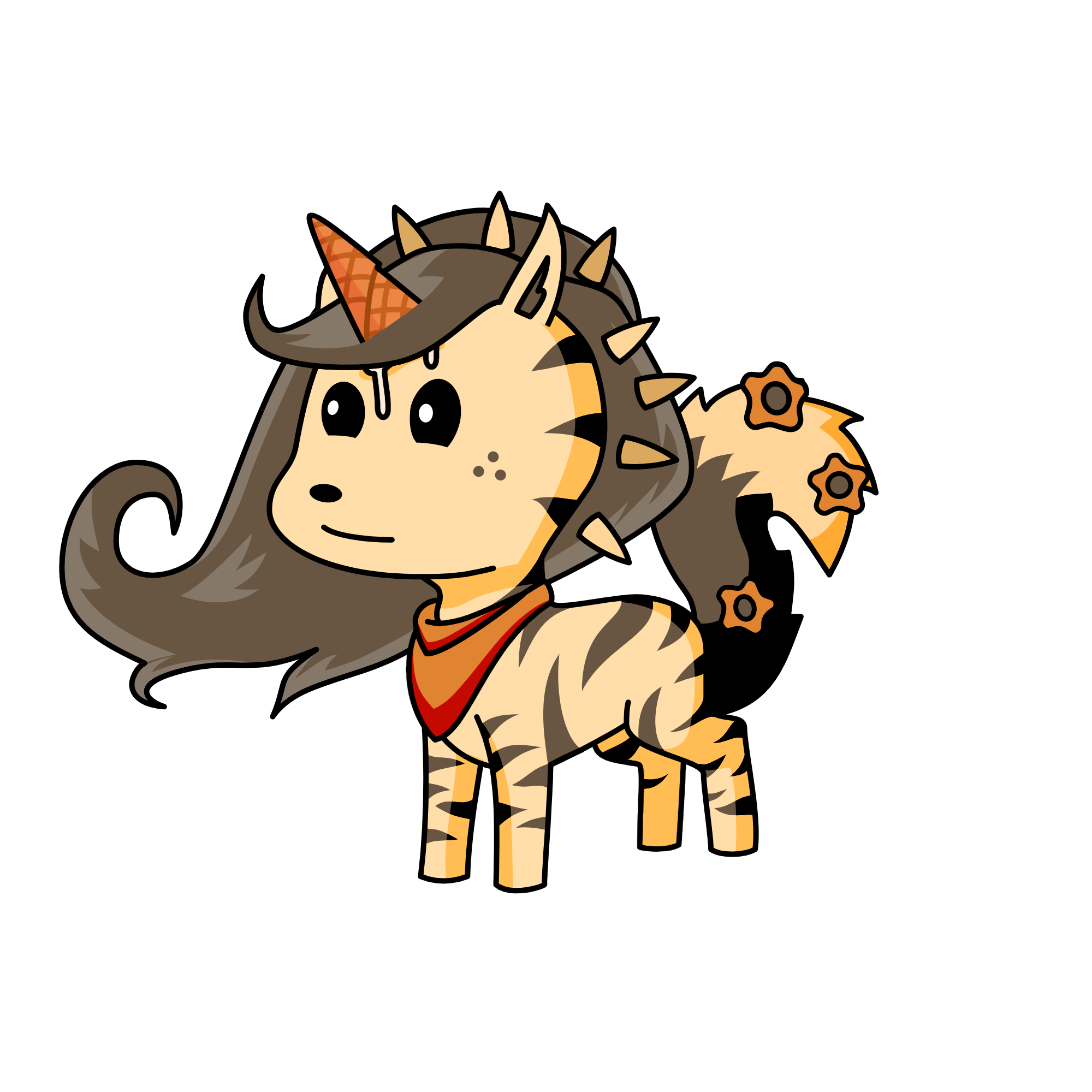 Chocacone, the unicorn