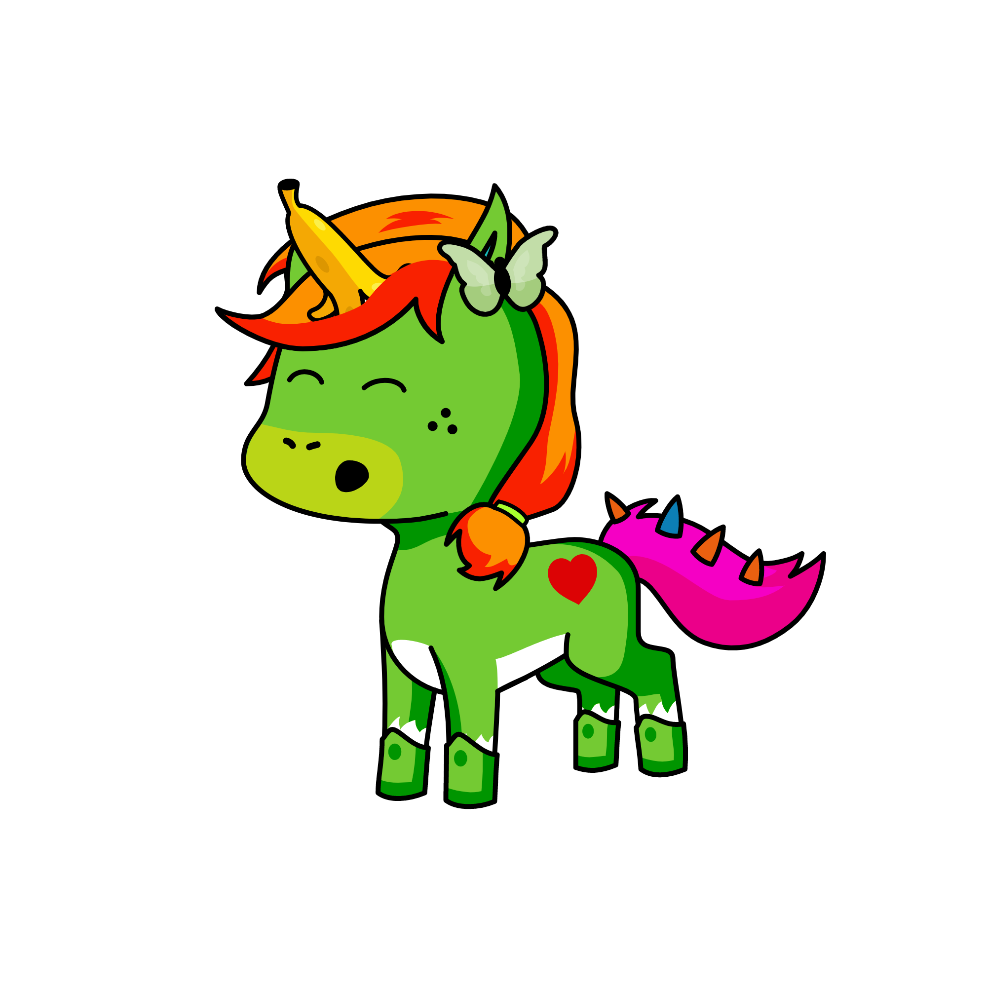 aya, the unicorn