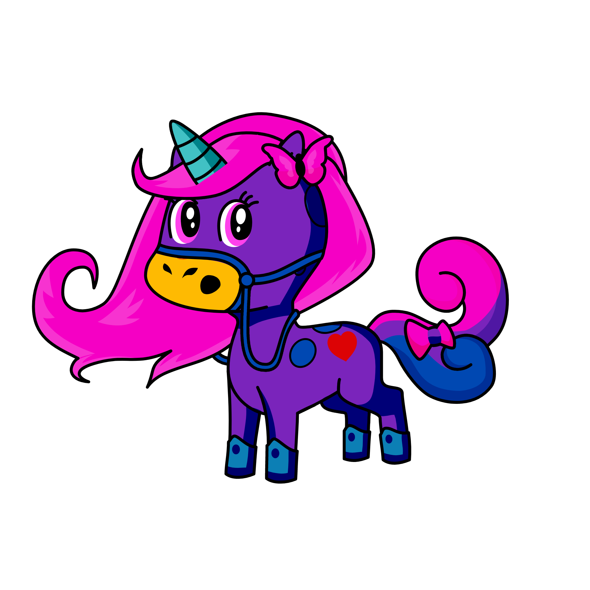 LOVE!!!, the unicorn