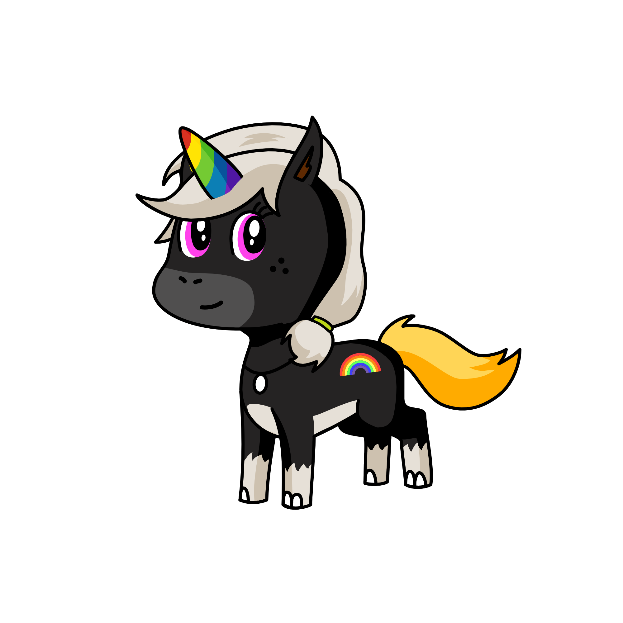 aya, the unicorn