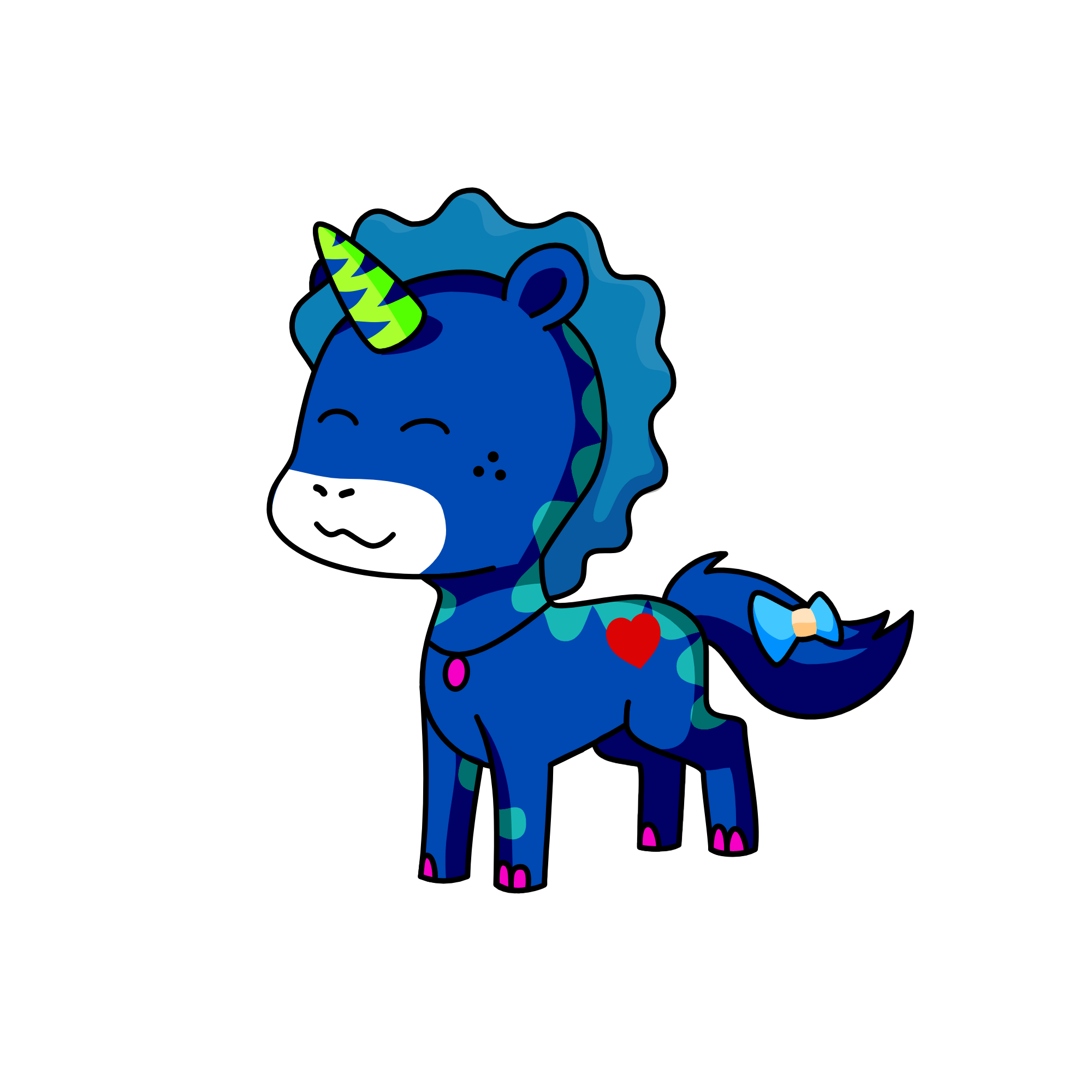aya, the unicorn