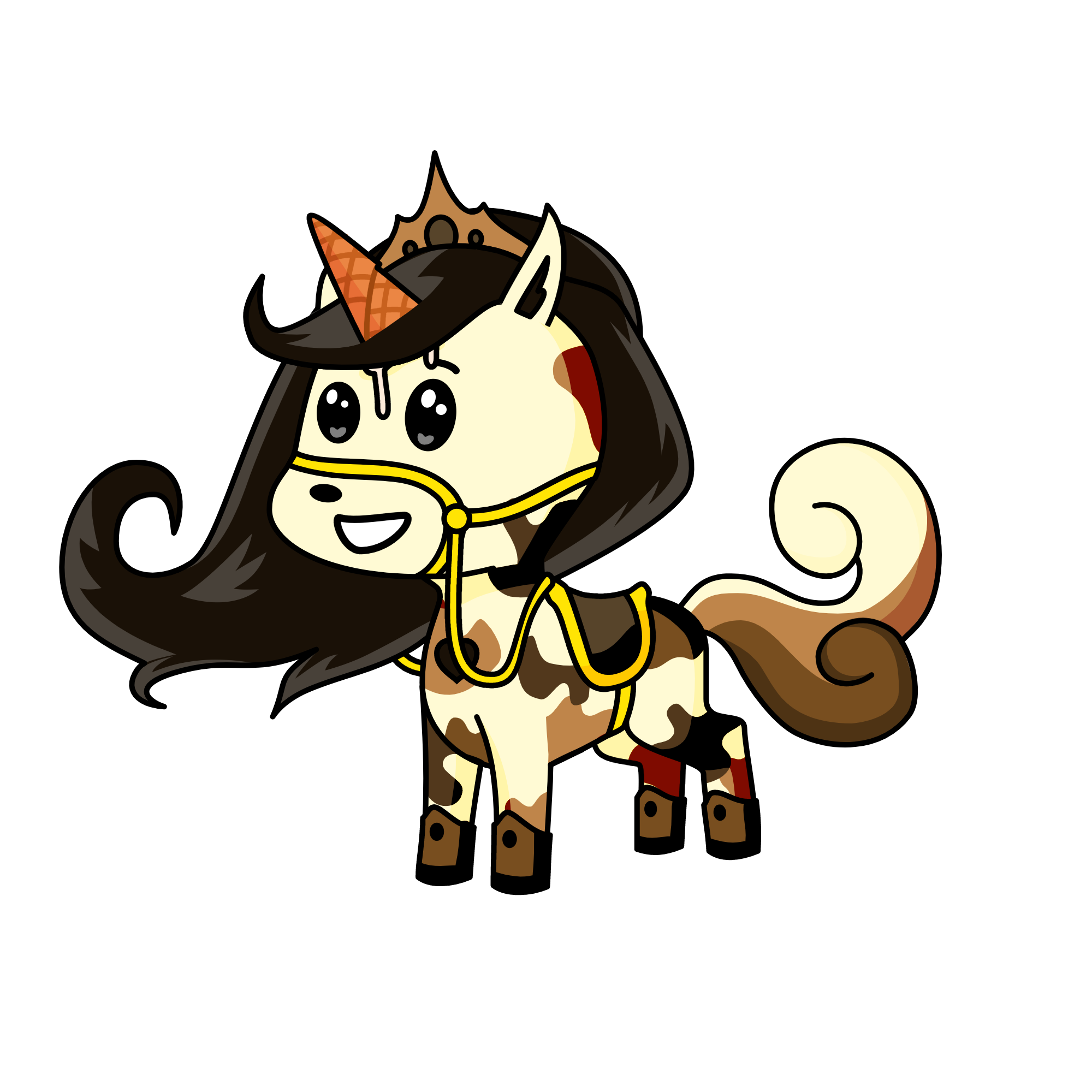 ChocoStarryQueen, the unicorn