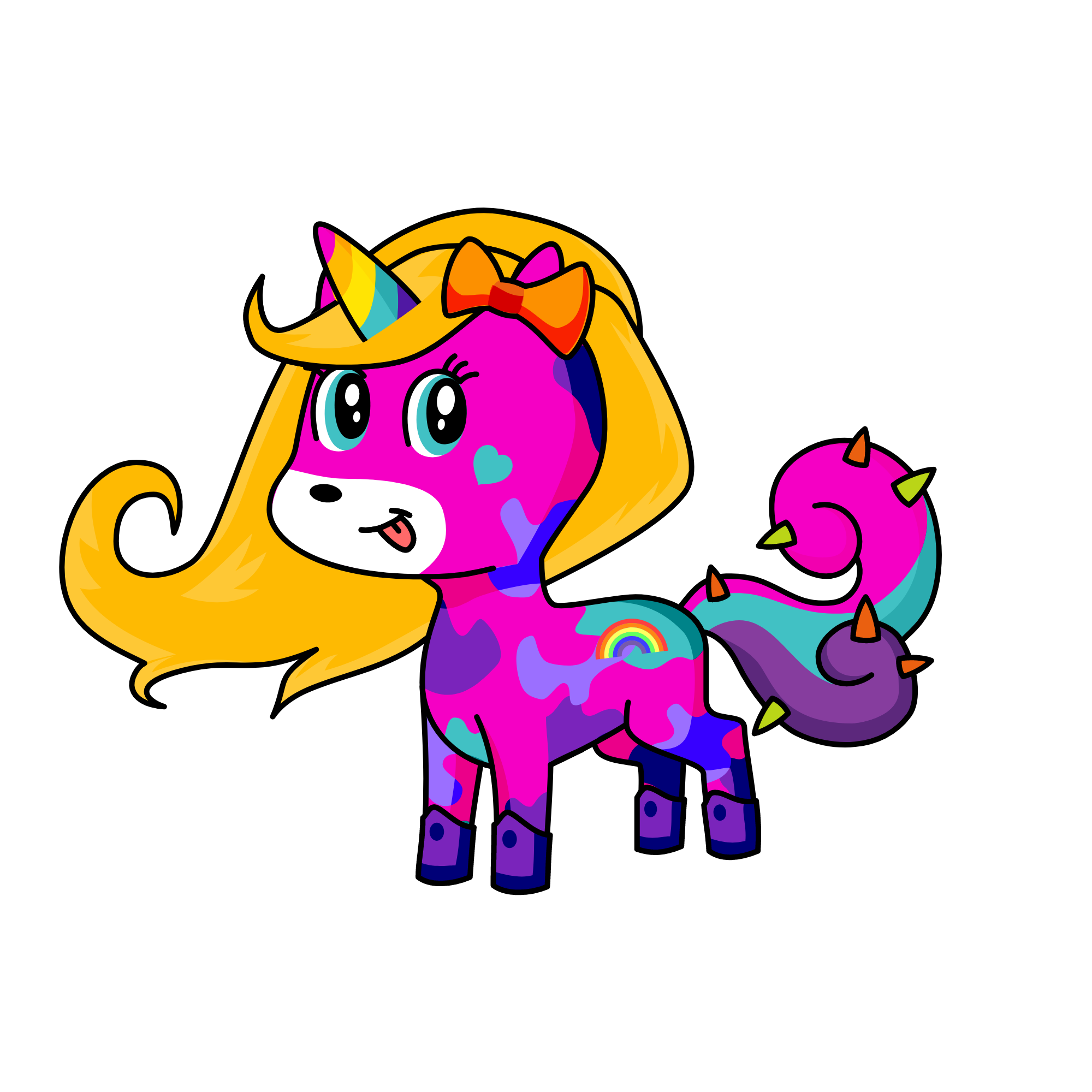 GiaNina, the unicorn