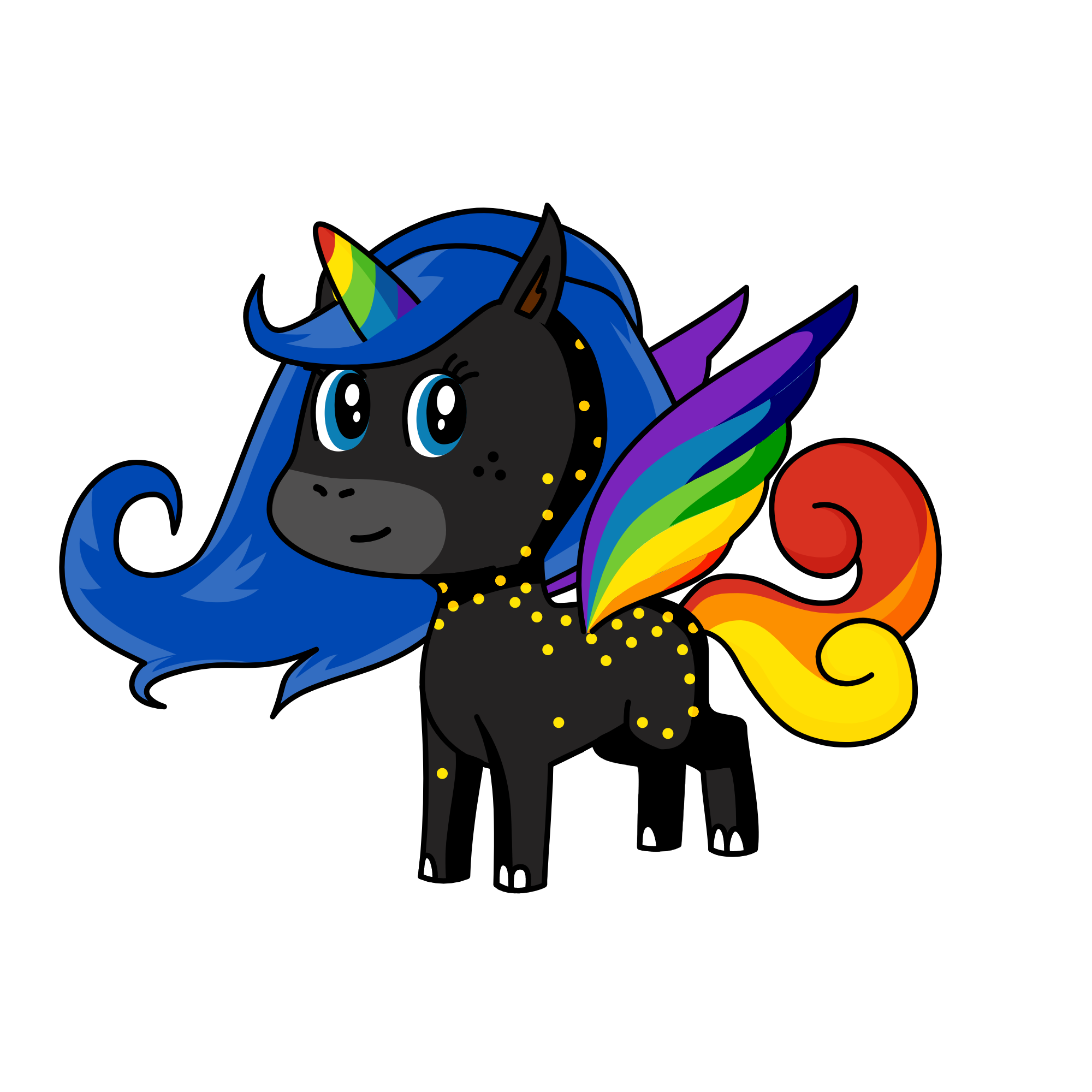 rainbow, the unicorn