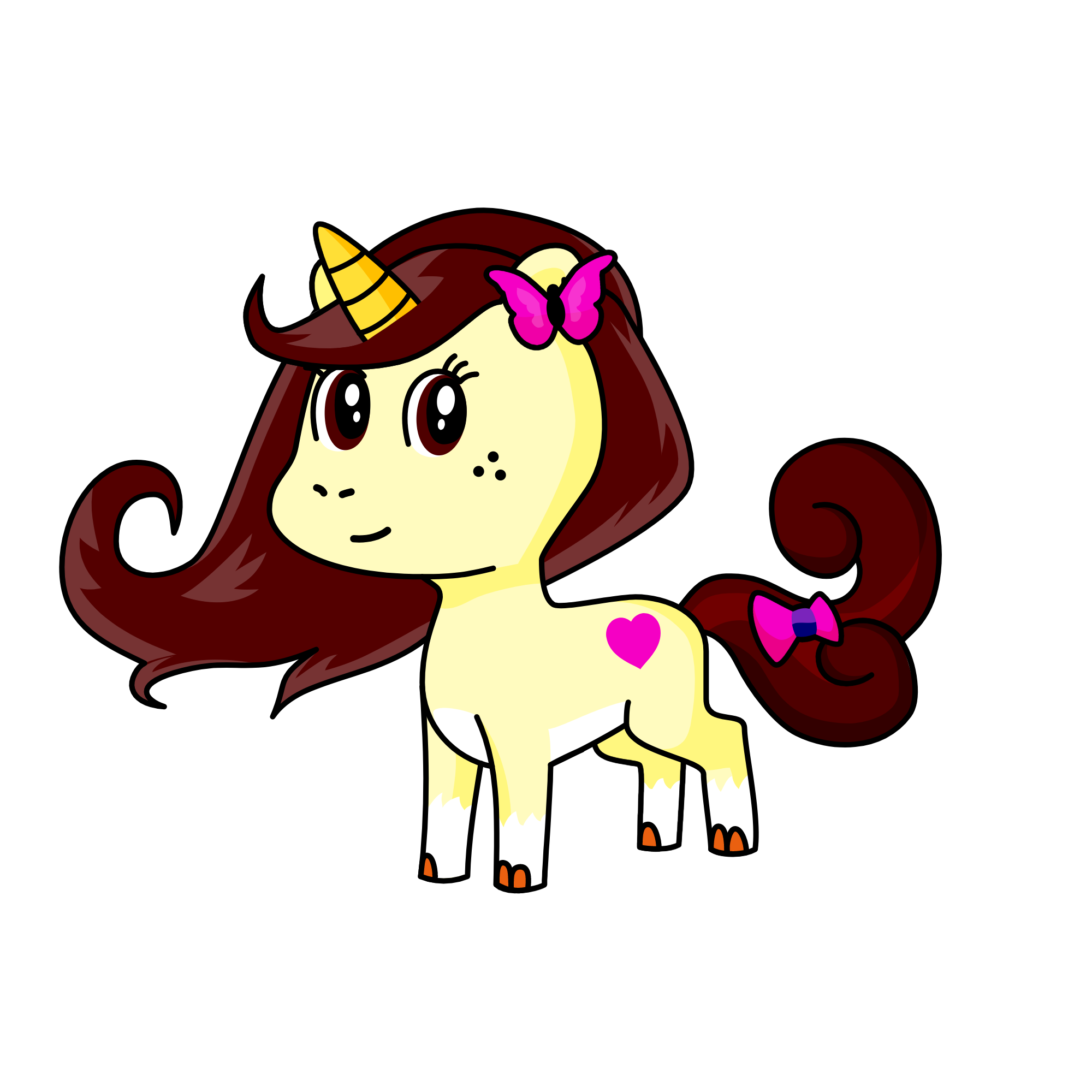 I'm Ariana Grande., the unicorn