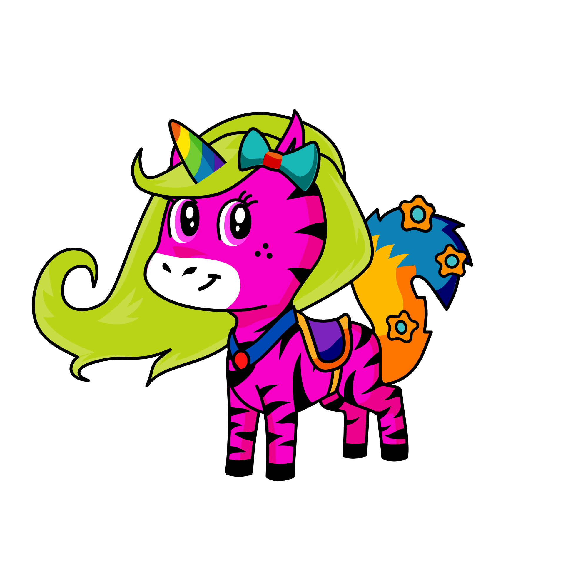aya, the unicorn