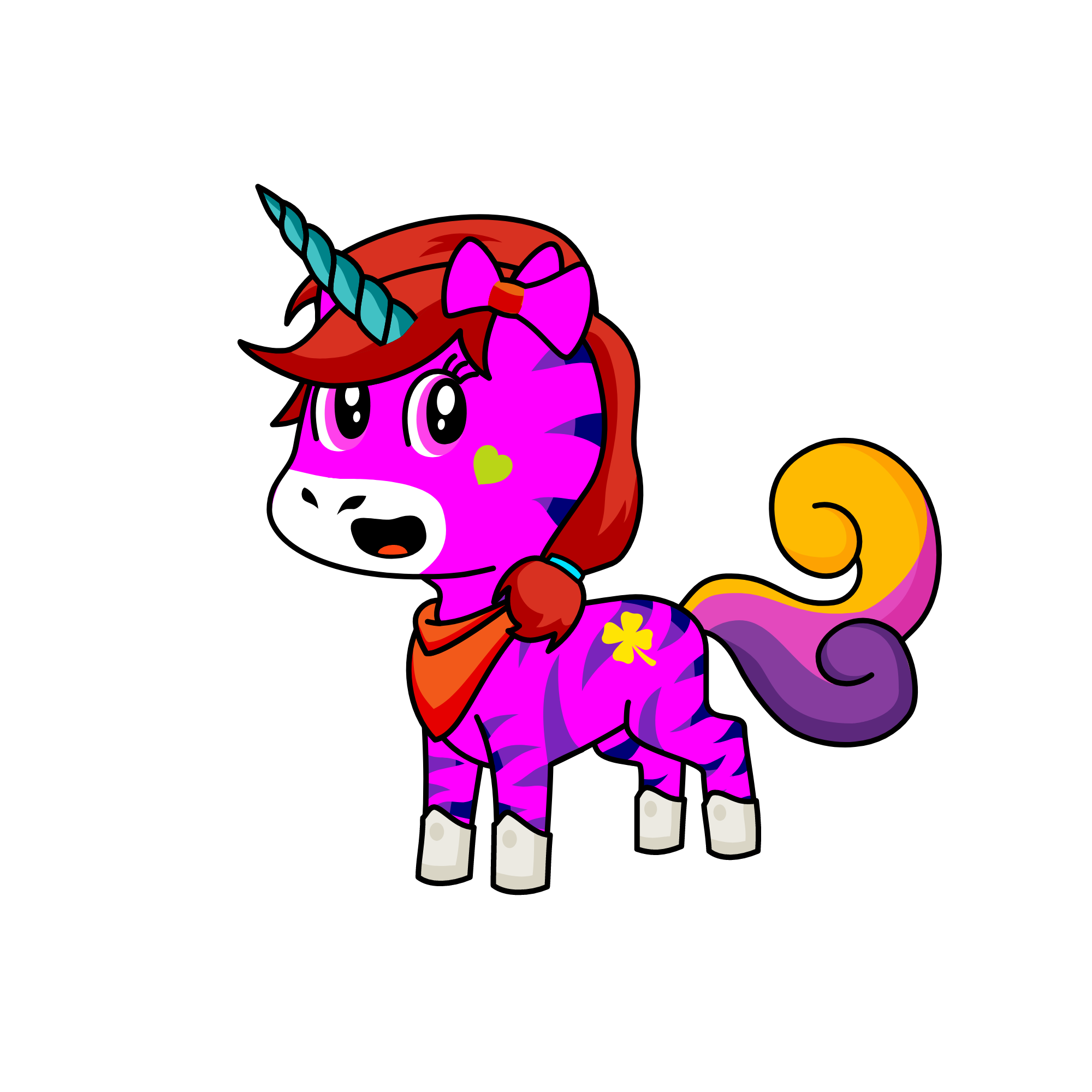 rainbow, the unicorn