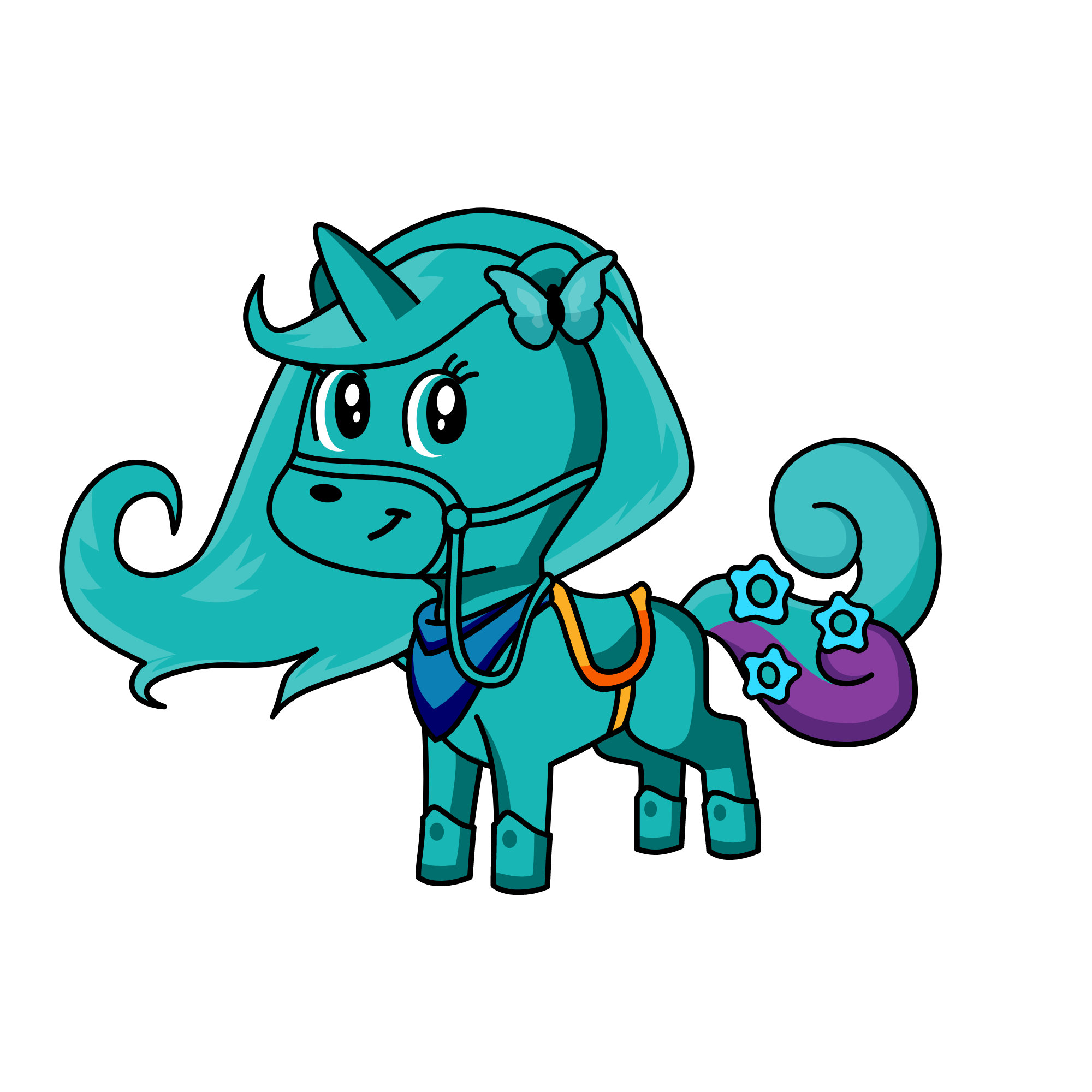 Snowy, the unicorn