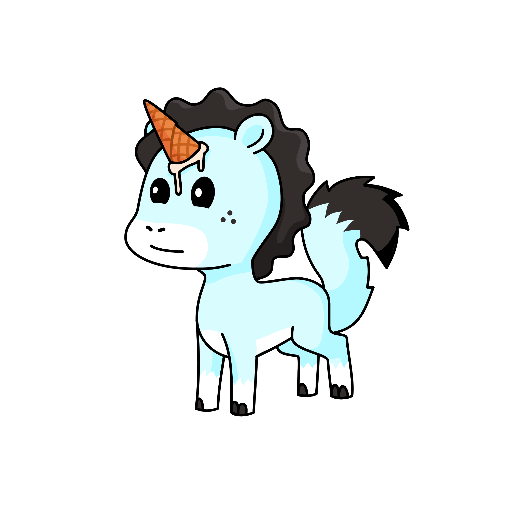 mint, the unicorn