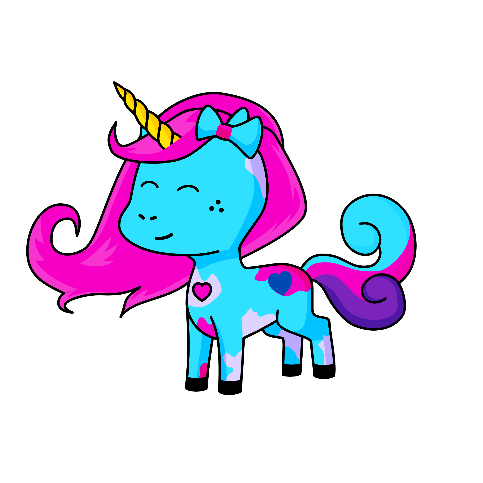 roseaelea rose rosea, the unicorn