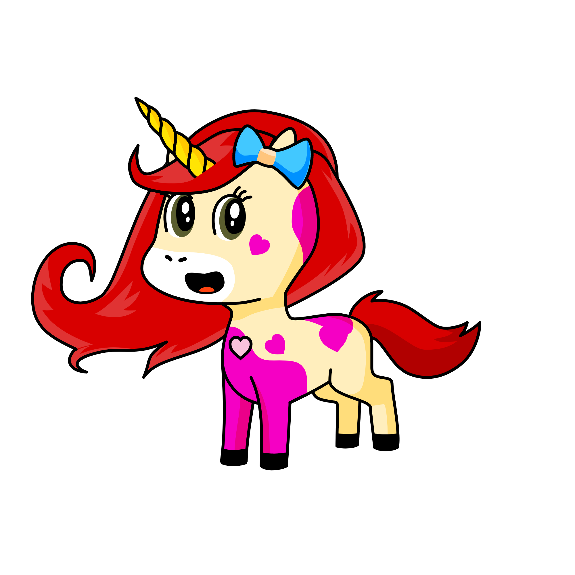 Cat Valentine, the unicorn