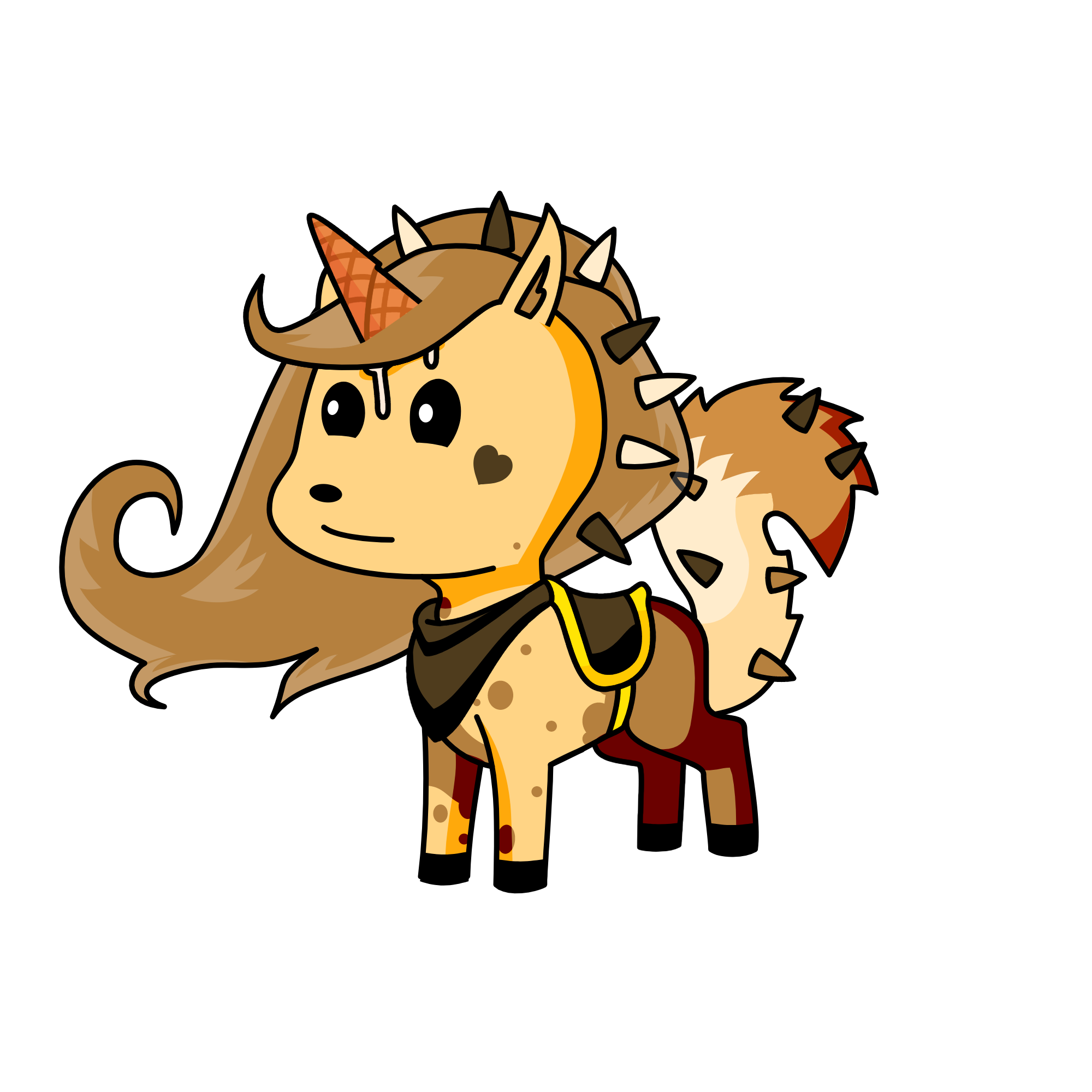 Mocha, the unicorn