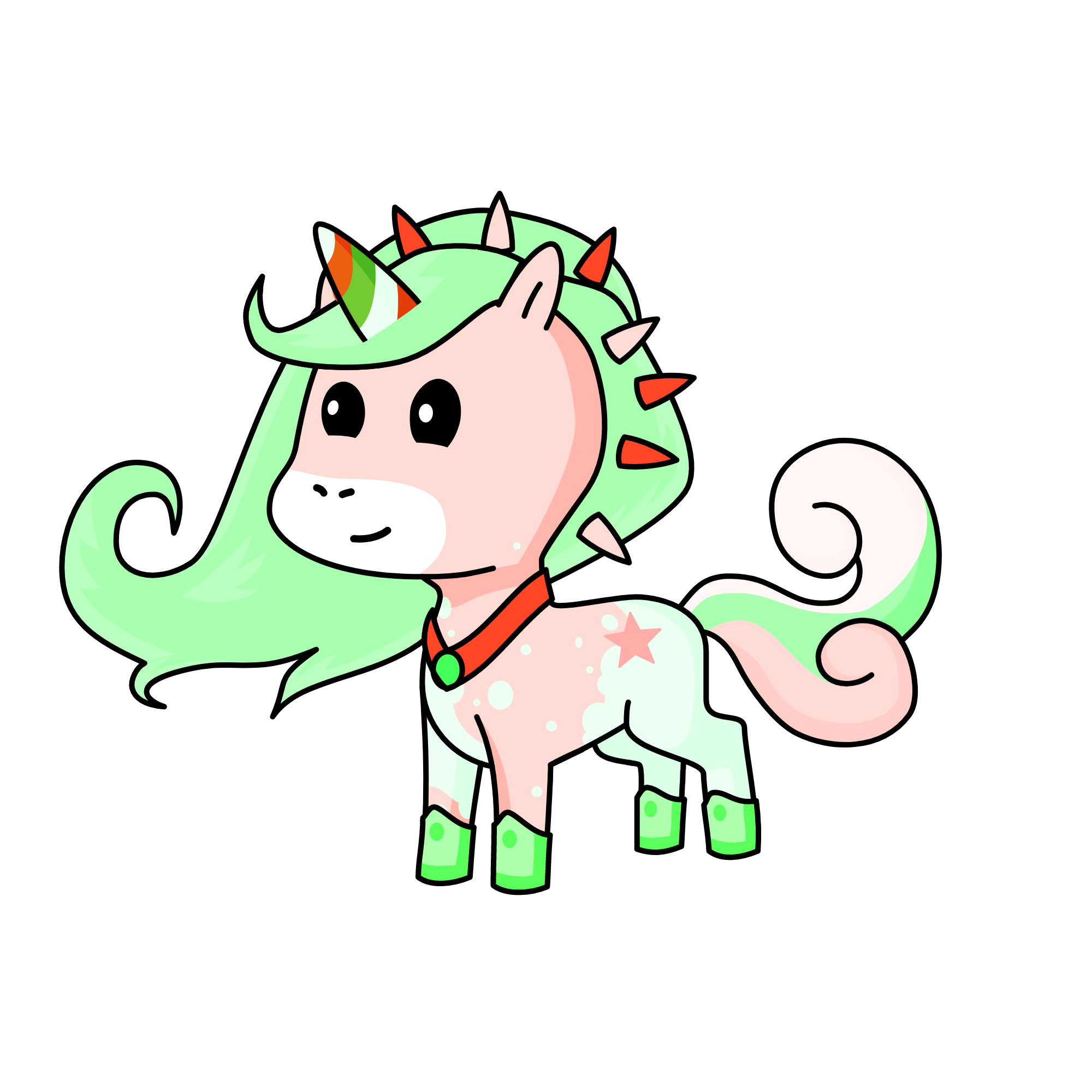 Holly, the unicorn