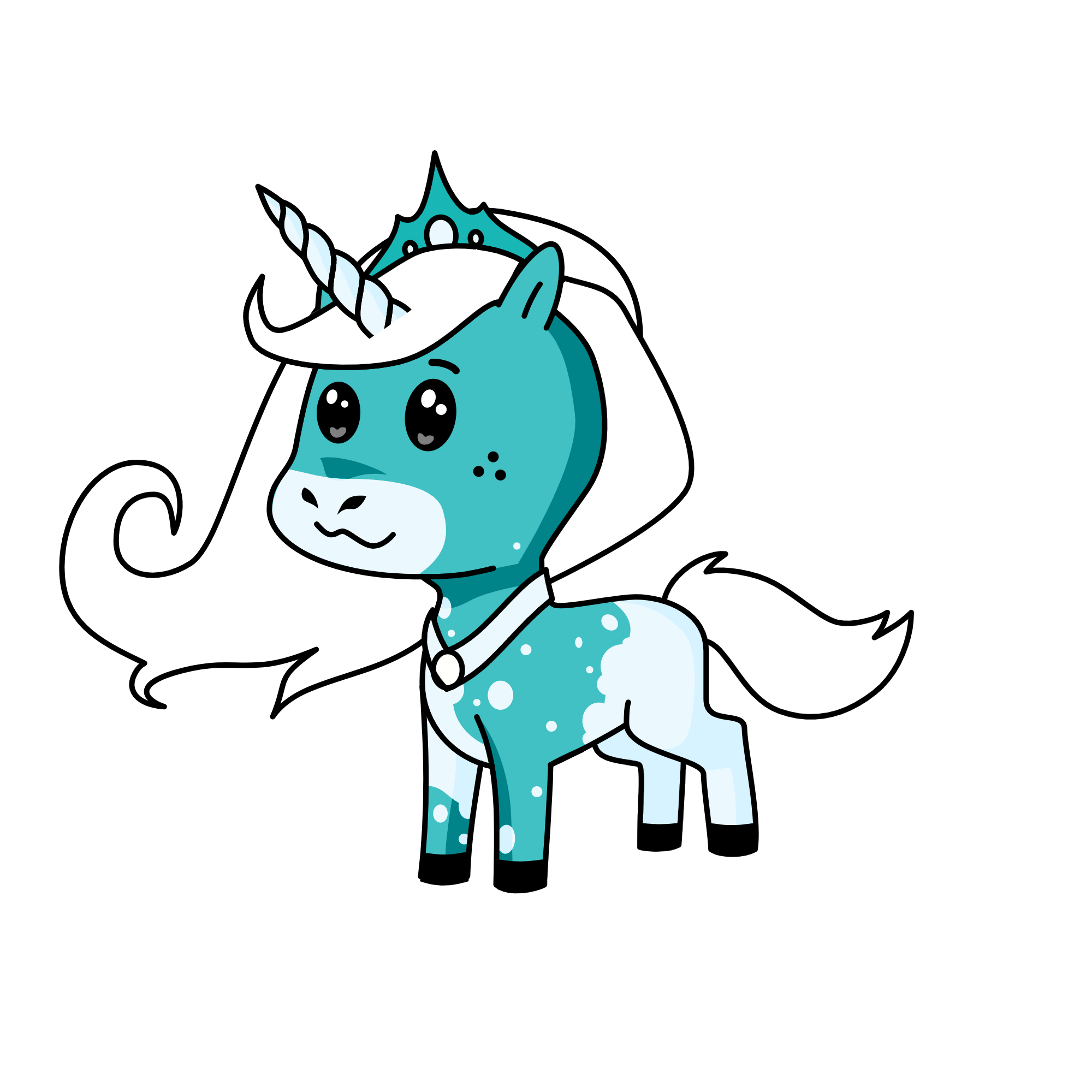 Ice, the unicorn