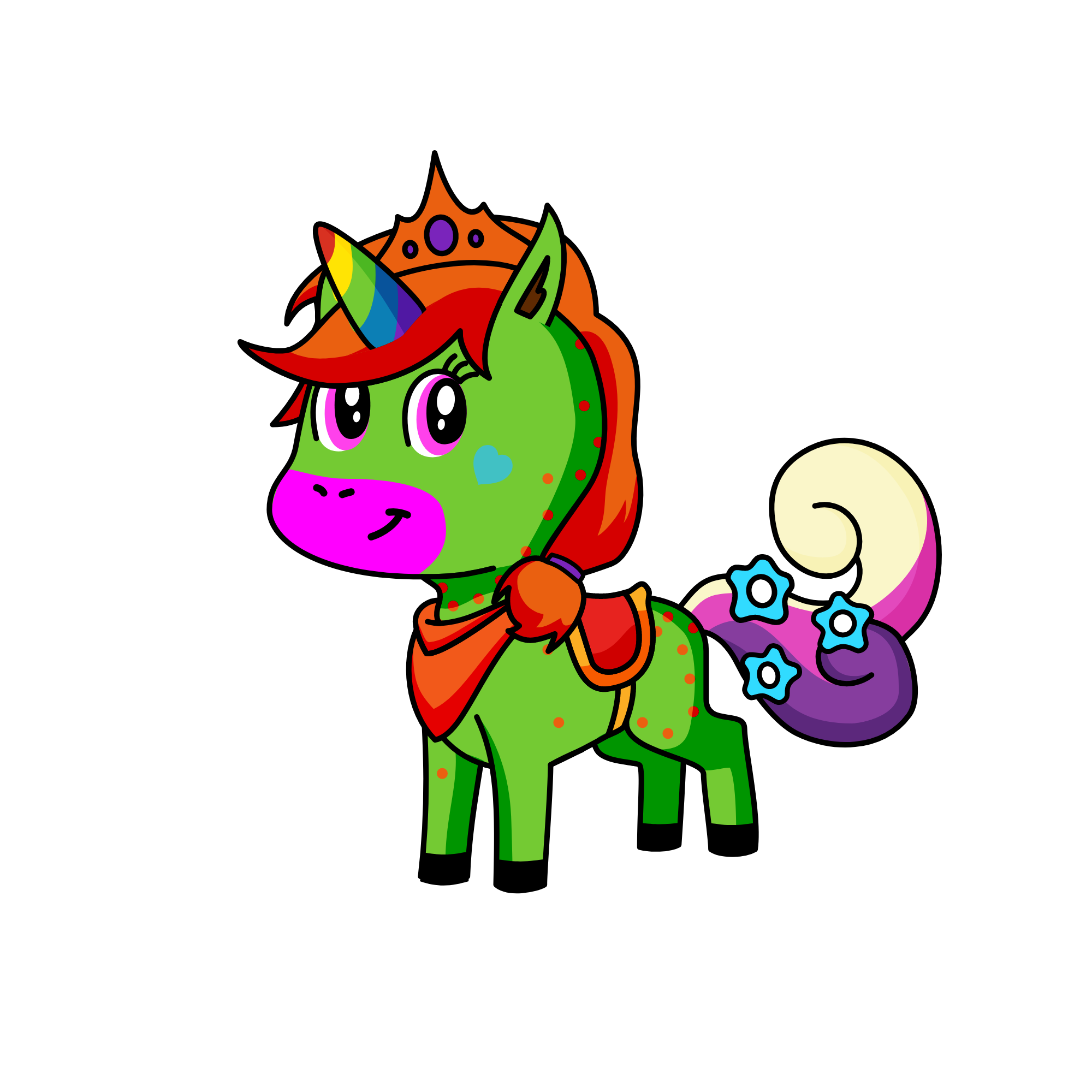 love horse, the unicorn