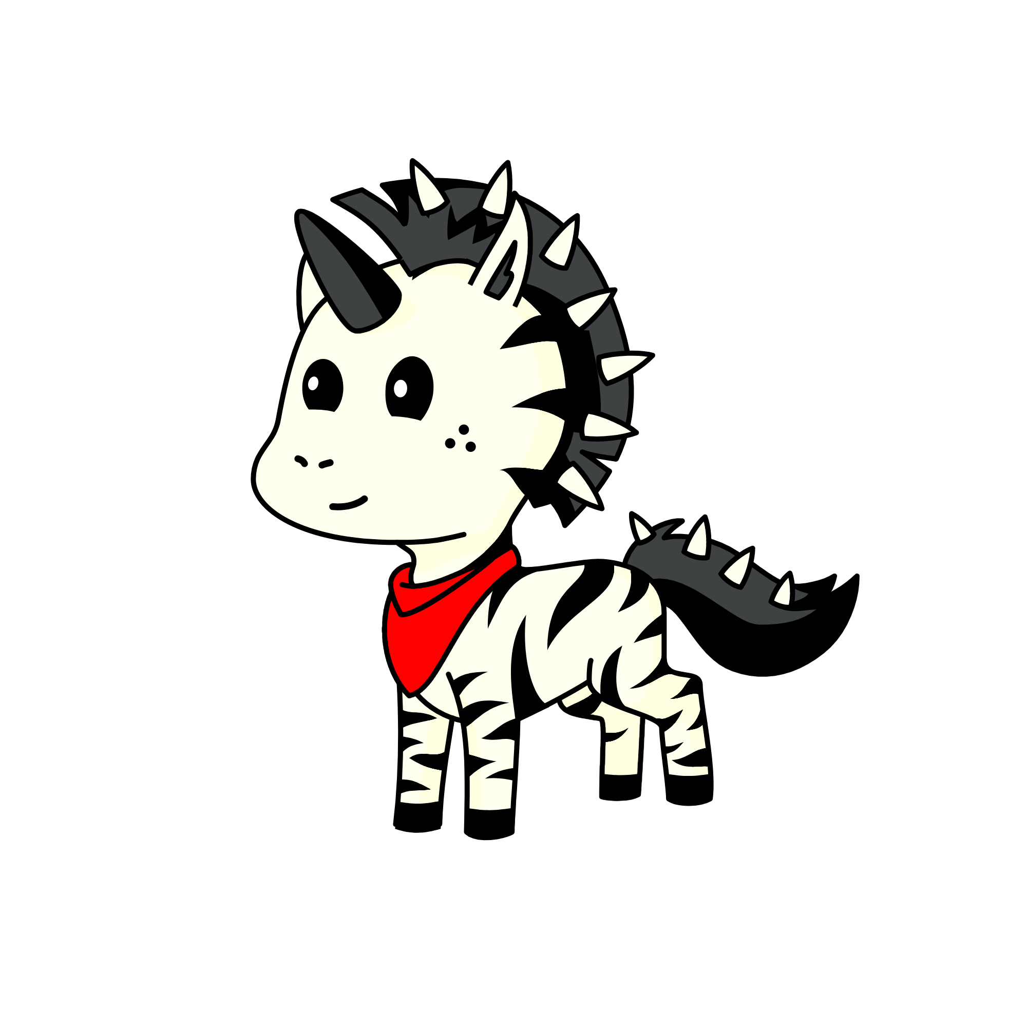 Zebraa, the unicorn