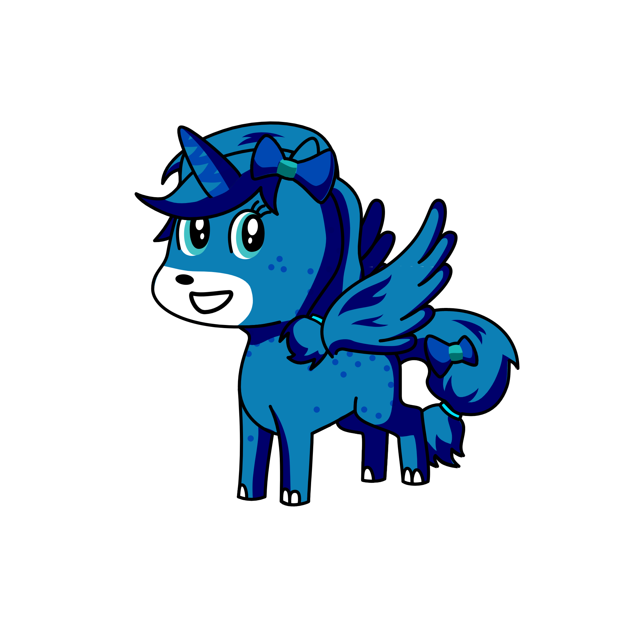 bluberrypie, the unicorn
