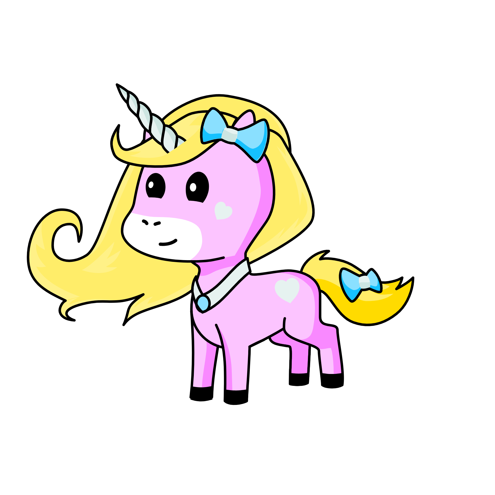 April : Just A Normal Unicorn, the unicorn