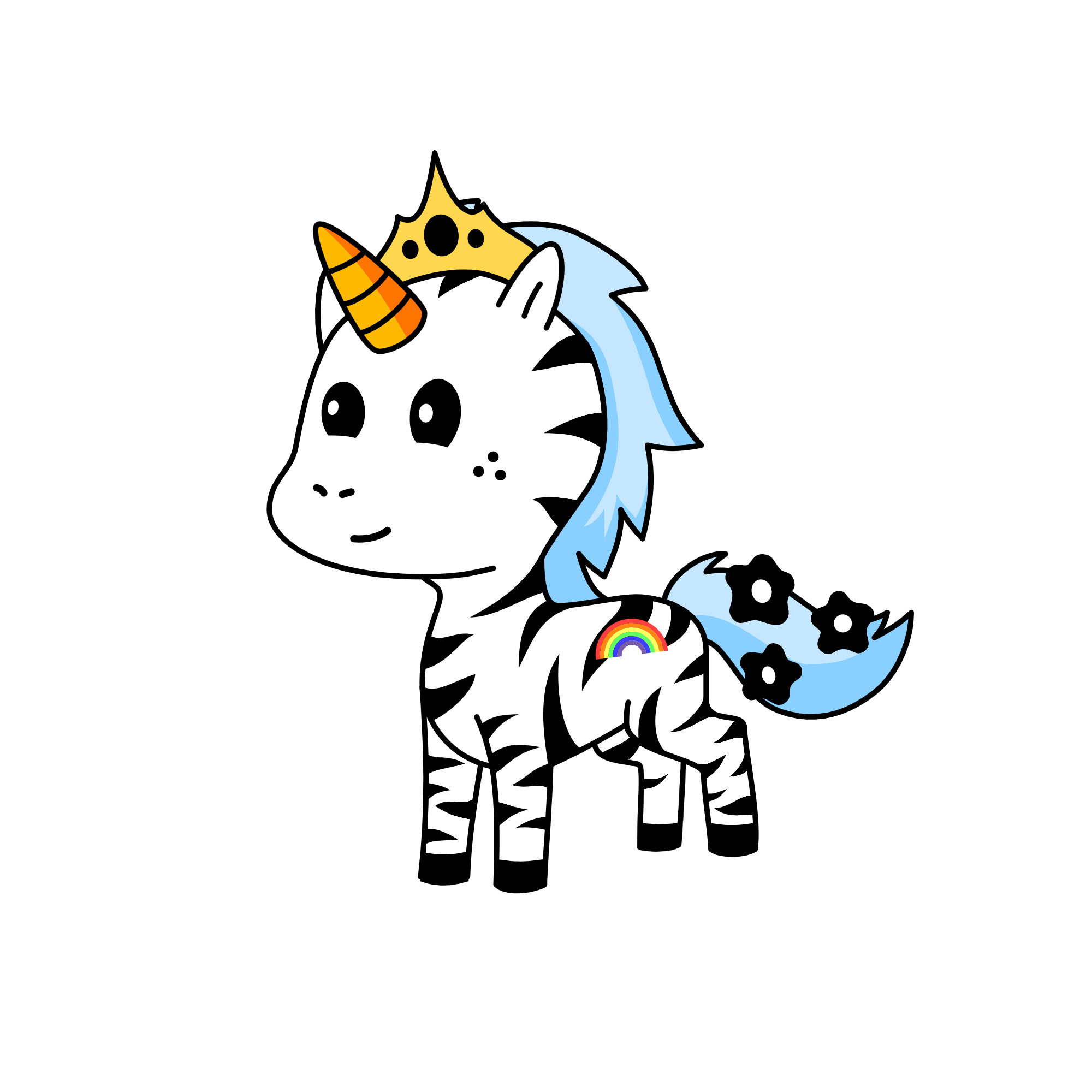 rainbowtijger, the unicorn