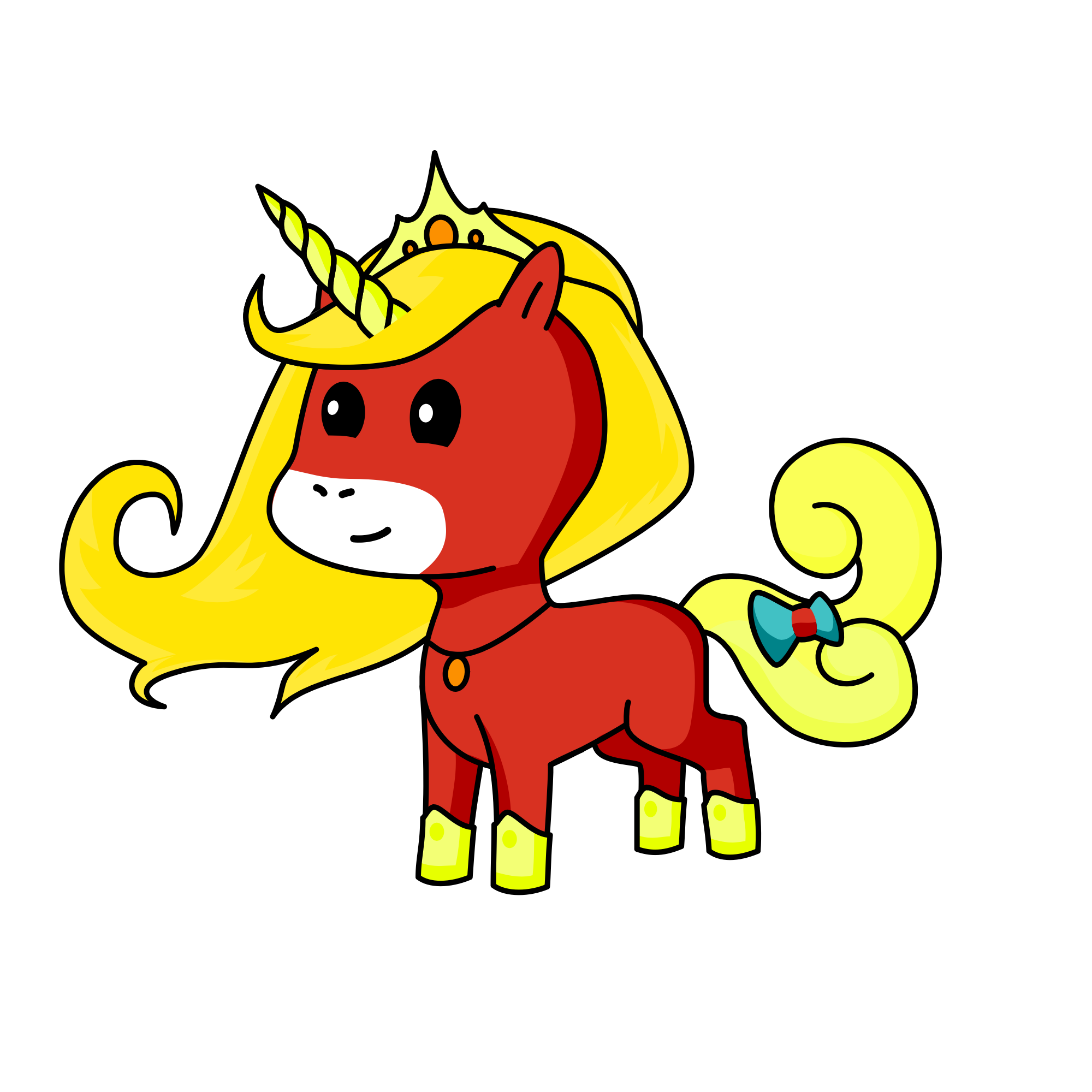Amy , the unicorn