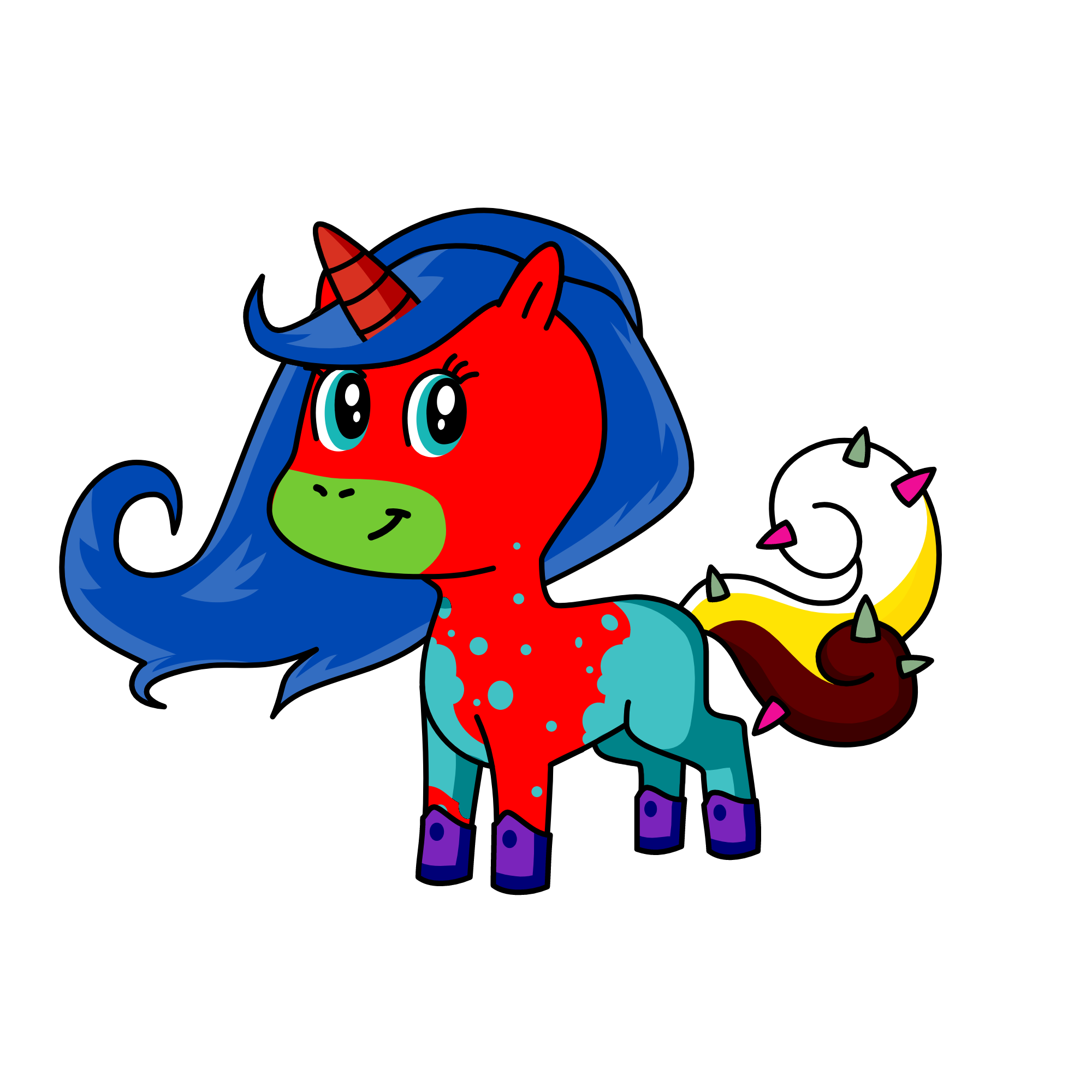 moehaahaahaahaaaa, the unicorn