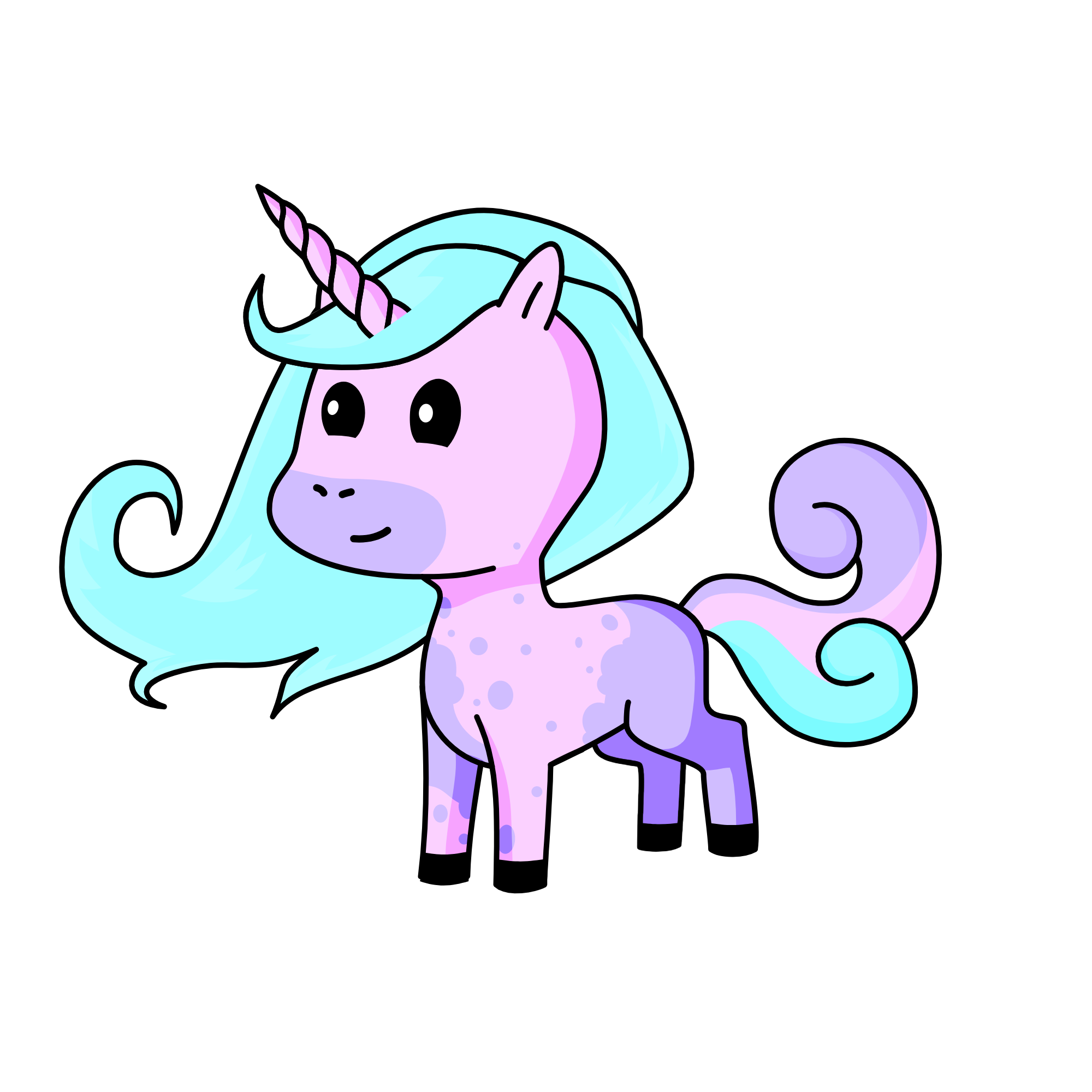 Pastel, the unicorn