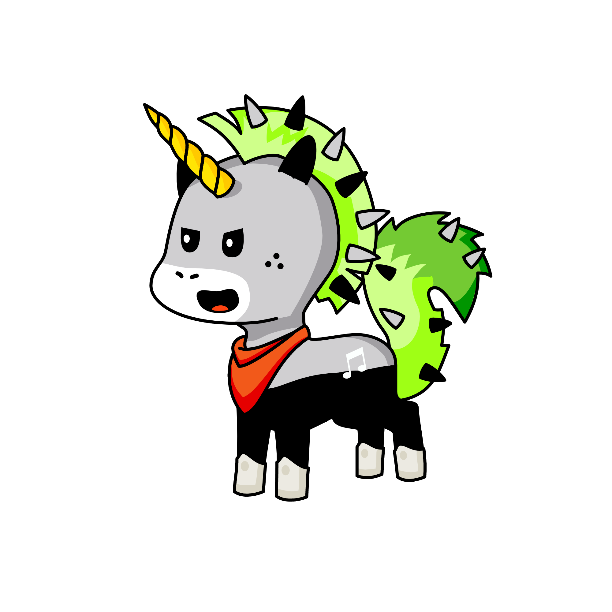 Rockstar, the unicorn