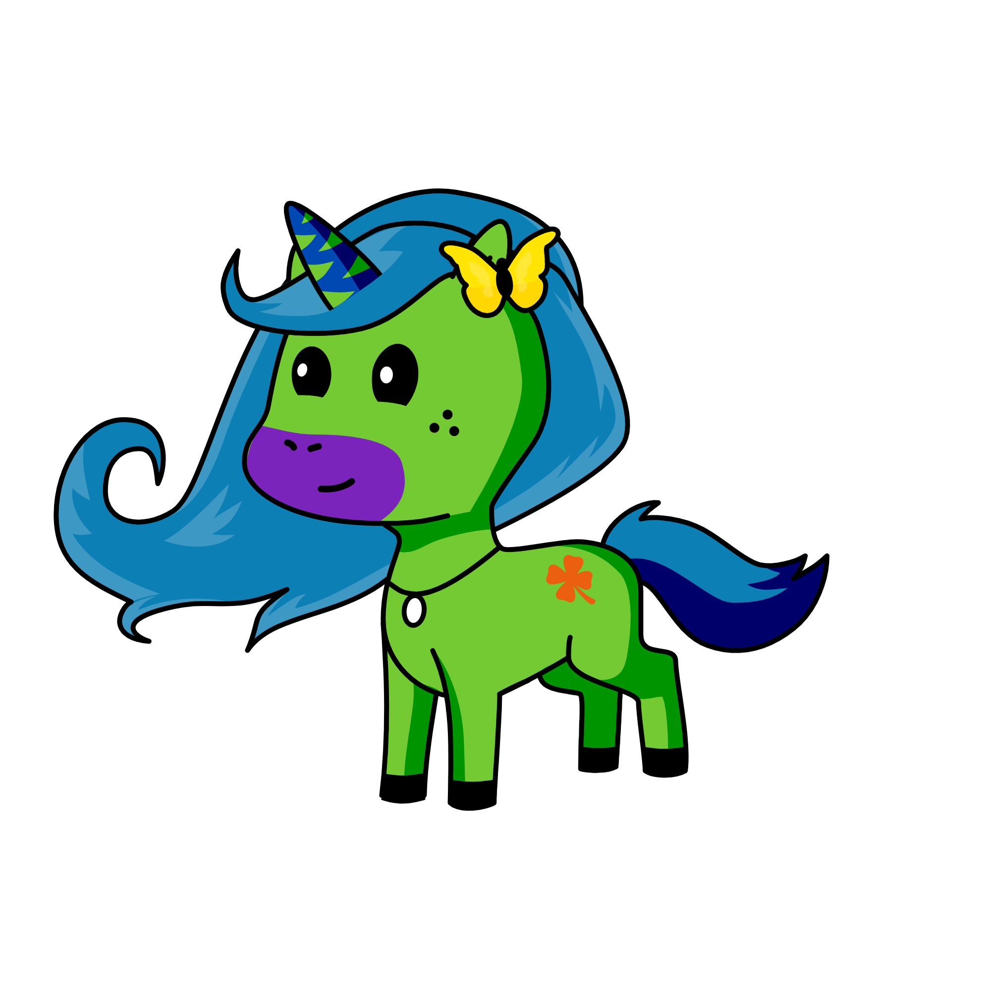 butter, the unicorn