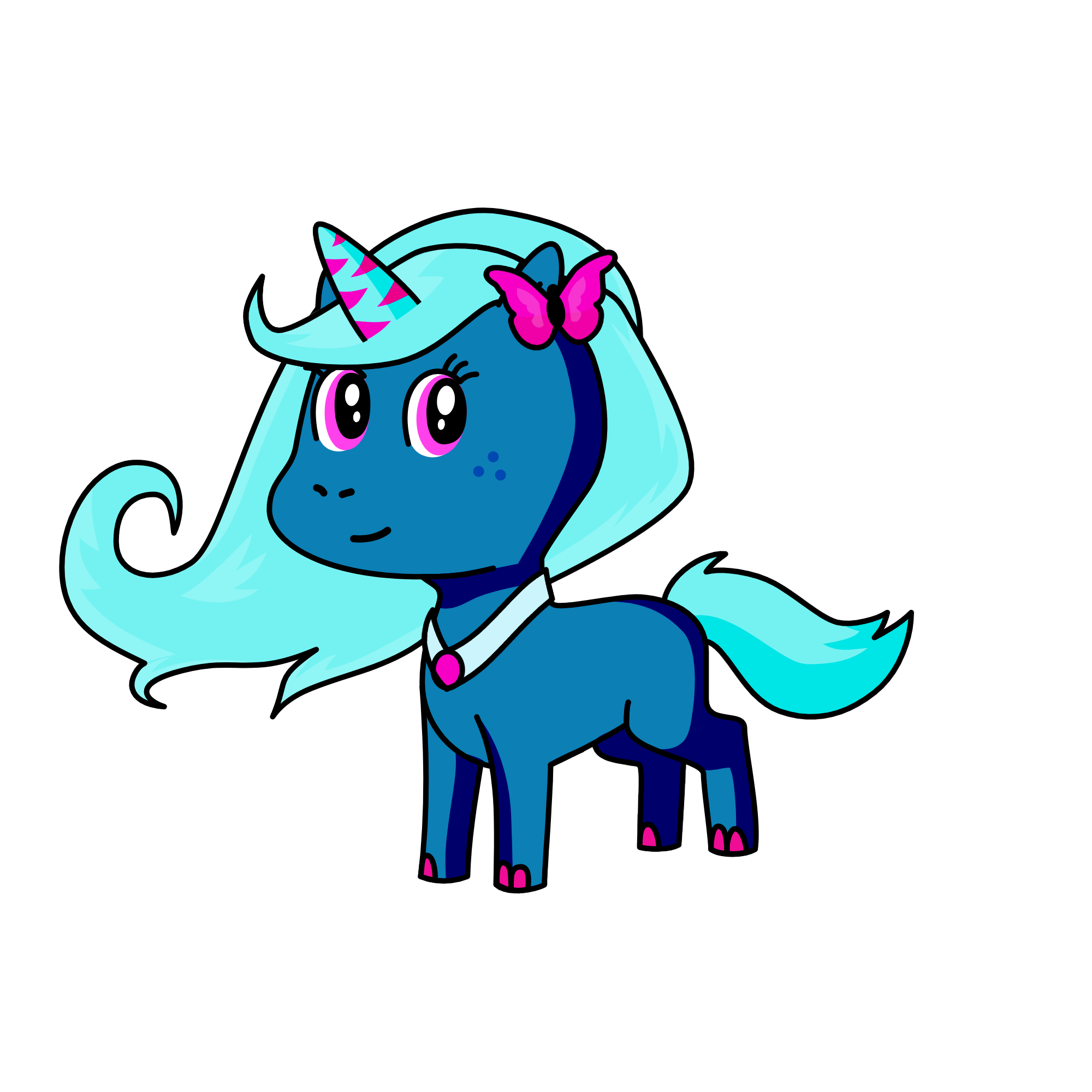 LUNA, the unicorn