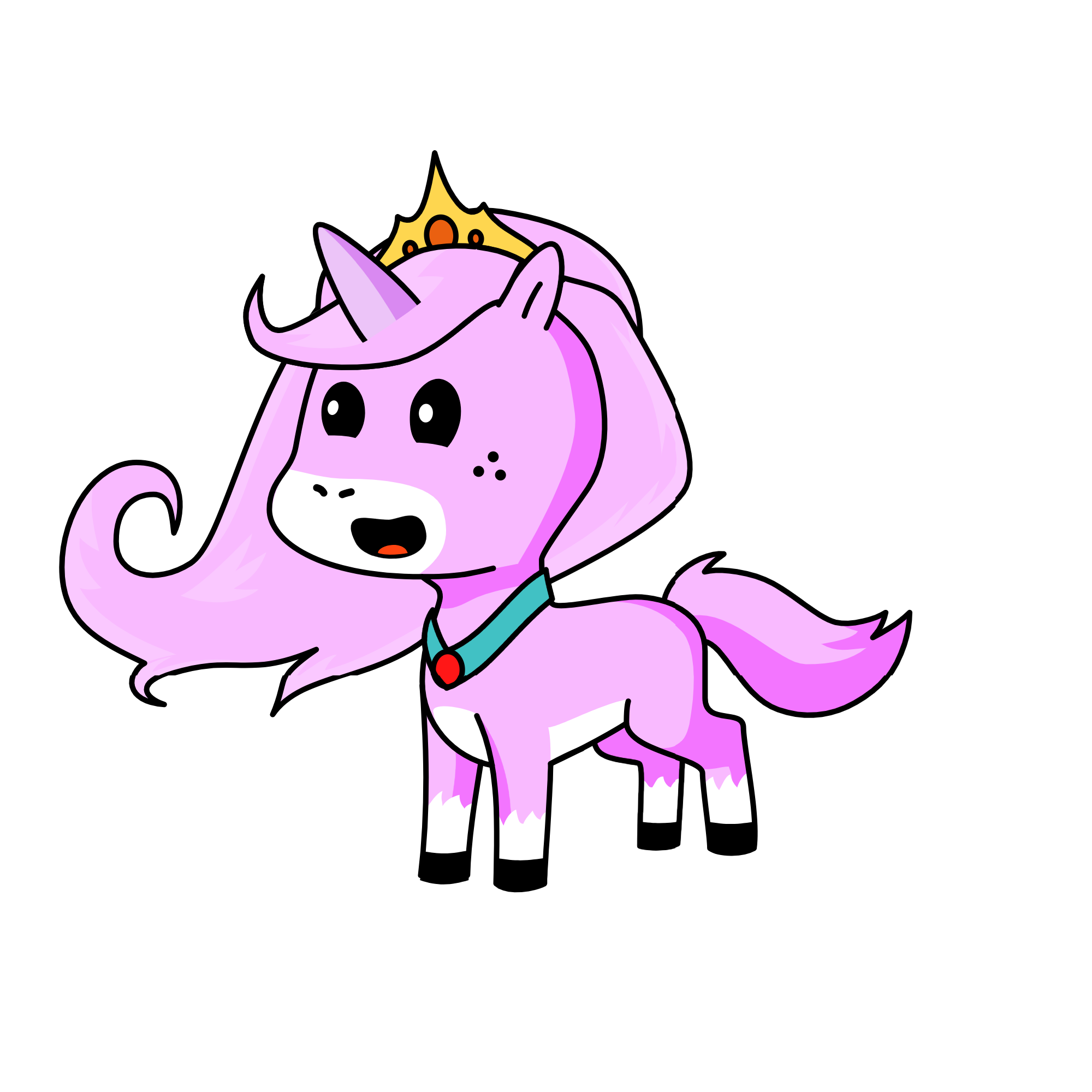 bubble gum, the unicorn