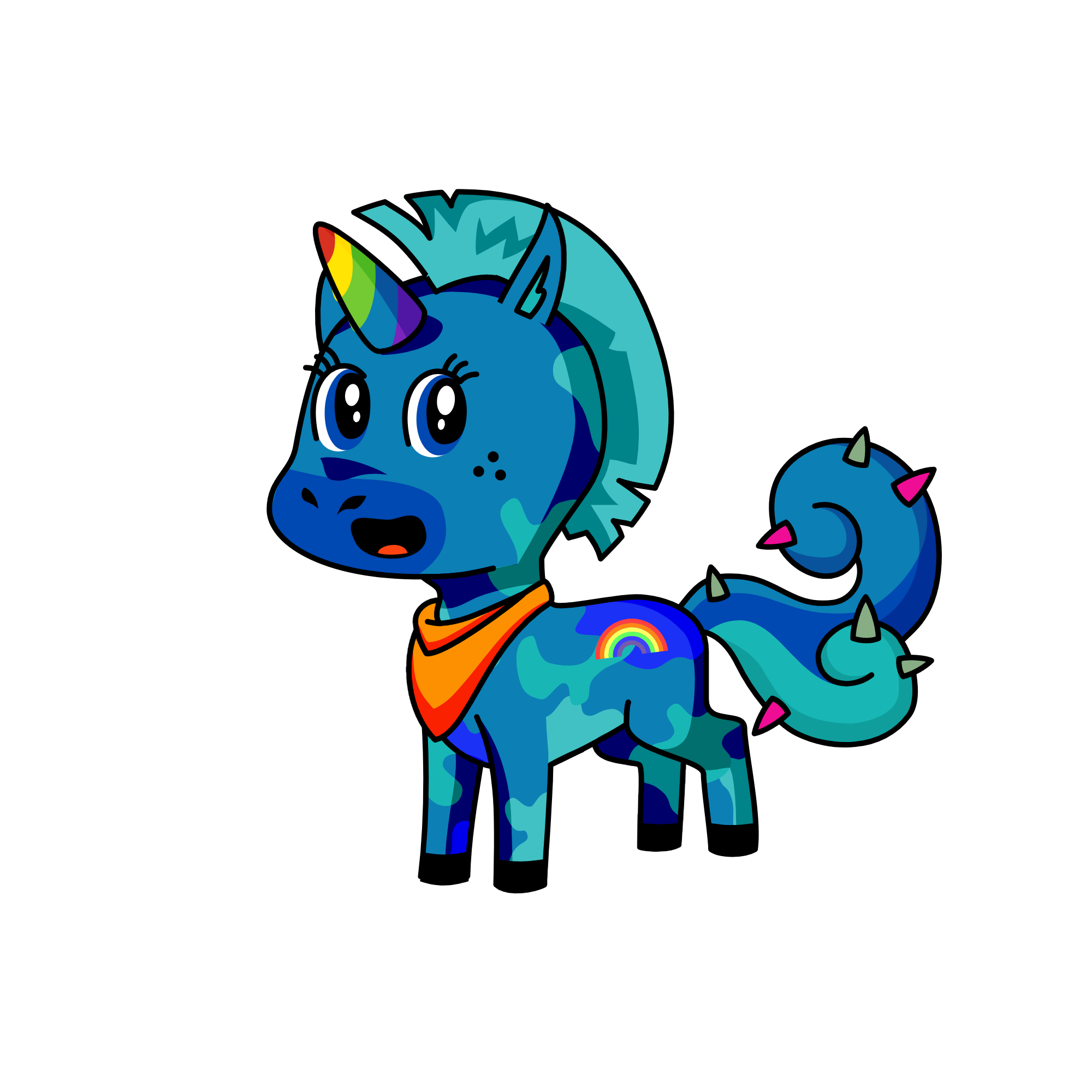 tape, the unicorn