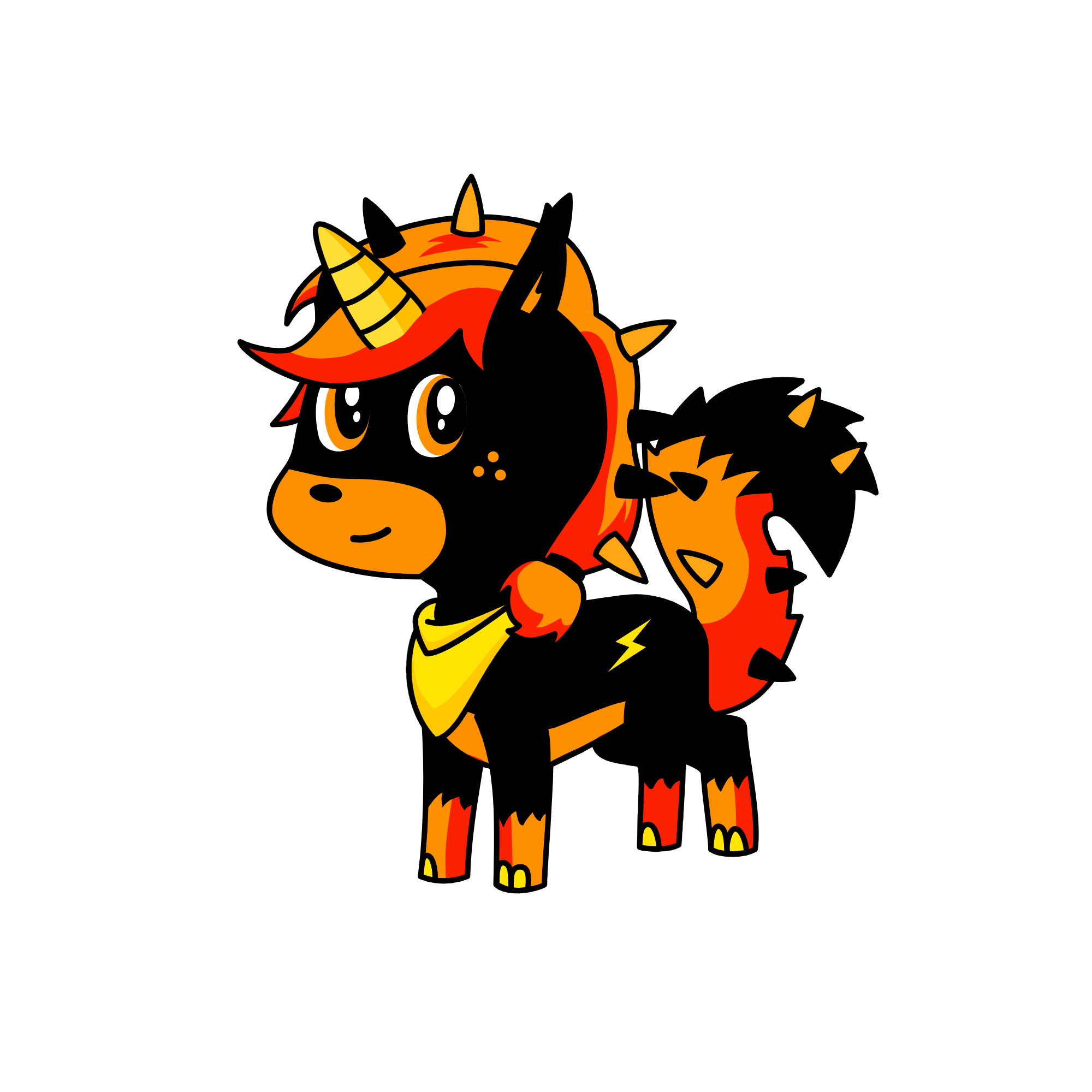 Midnight, the unicorn