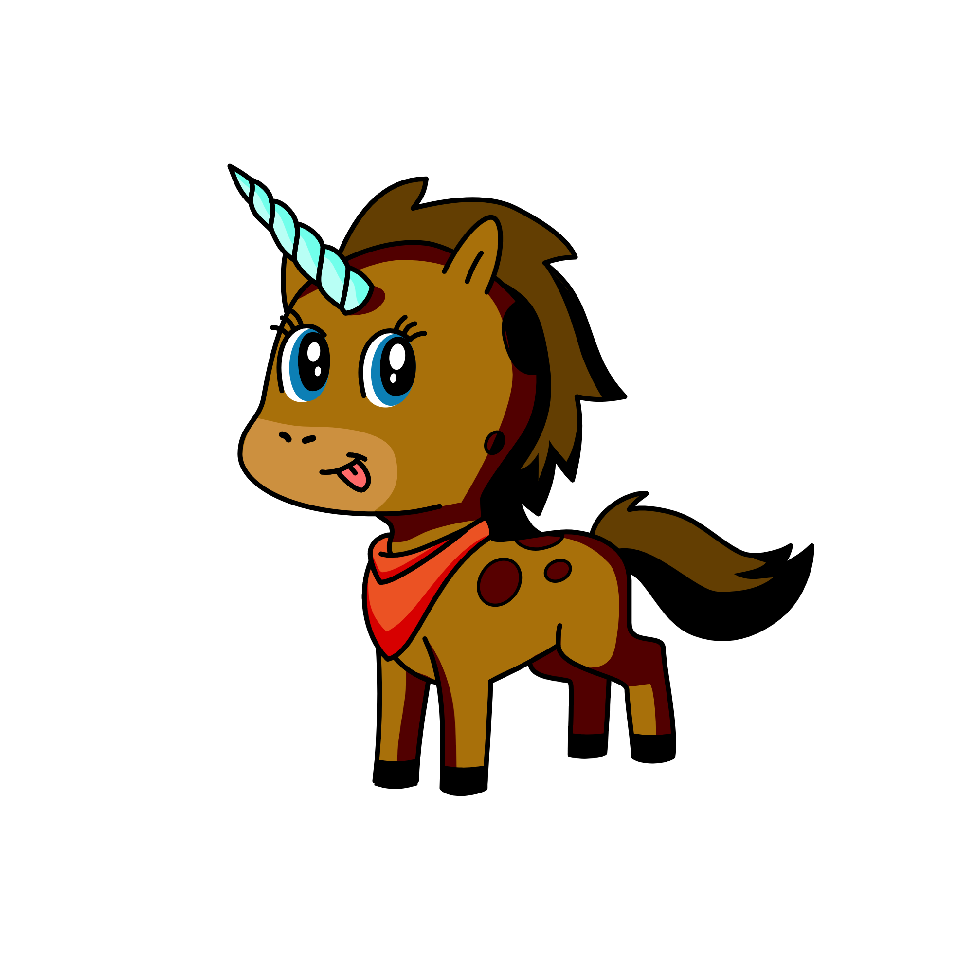 Chocolate, the unicorn