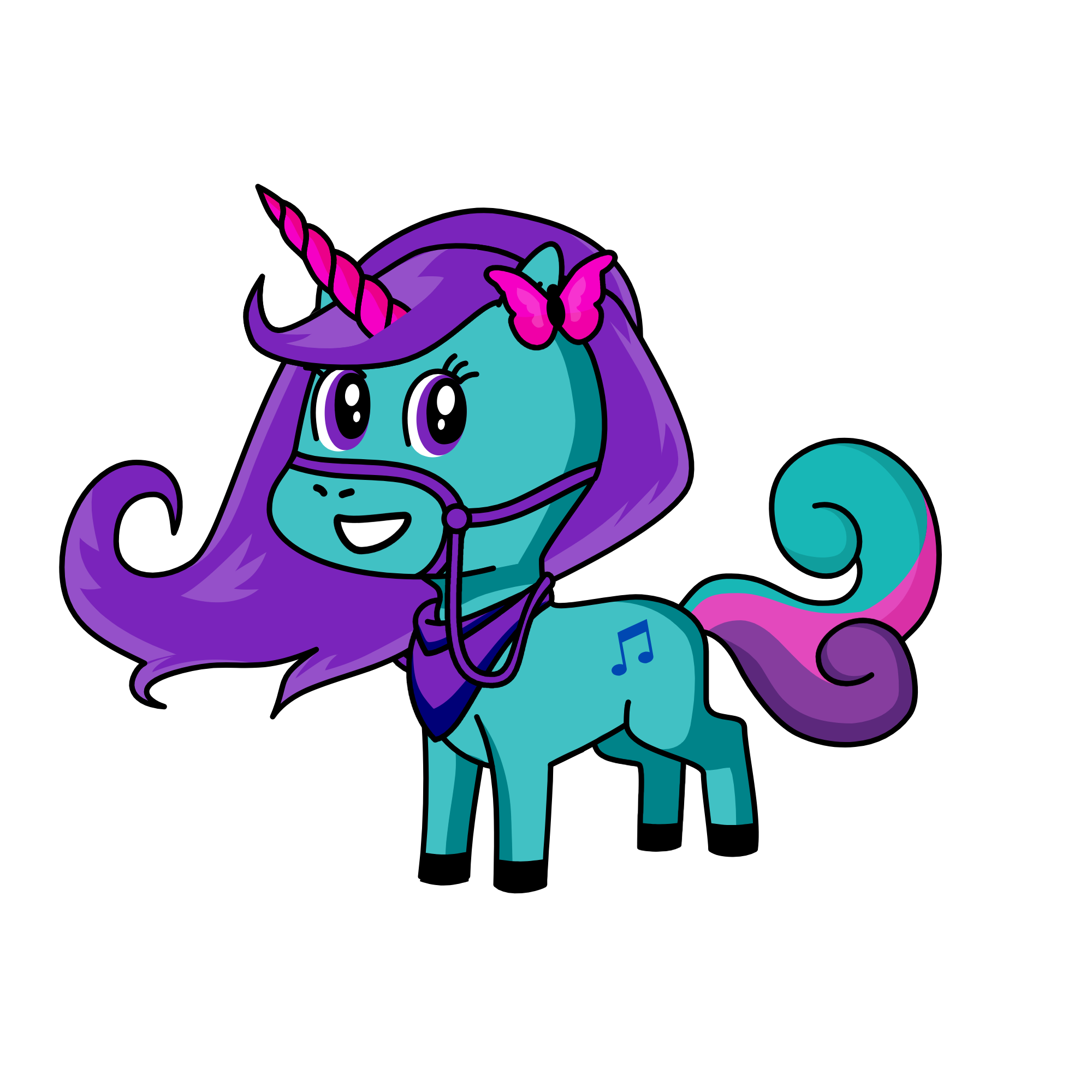 Magic, the unicorn