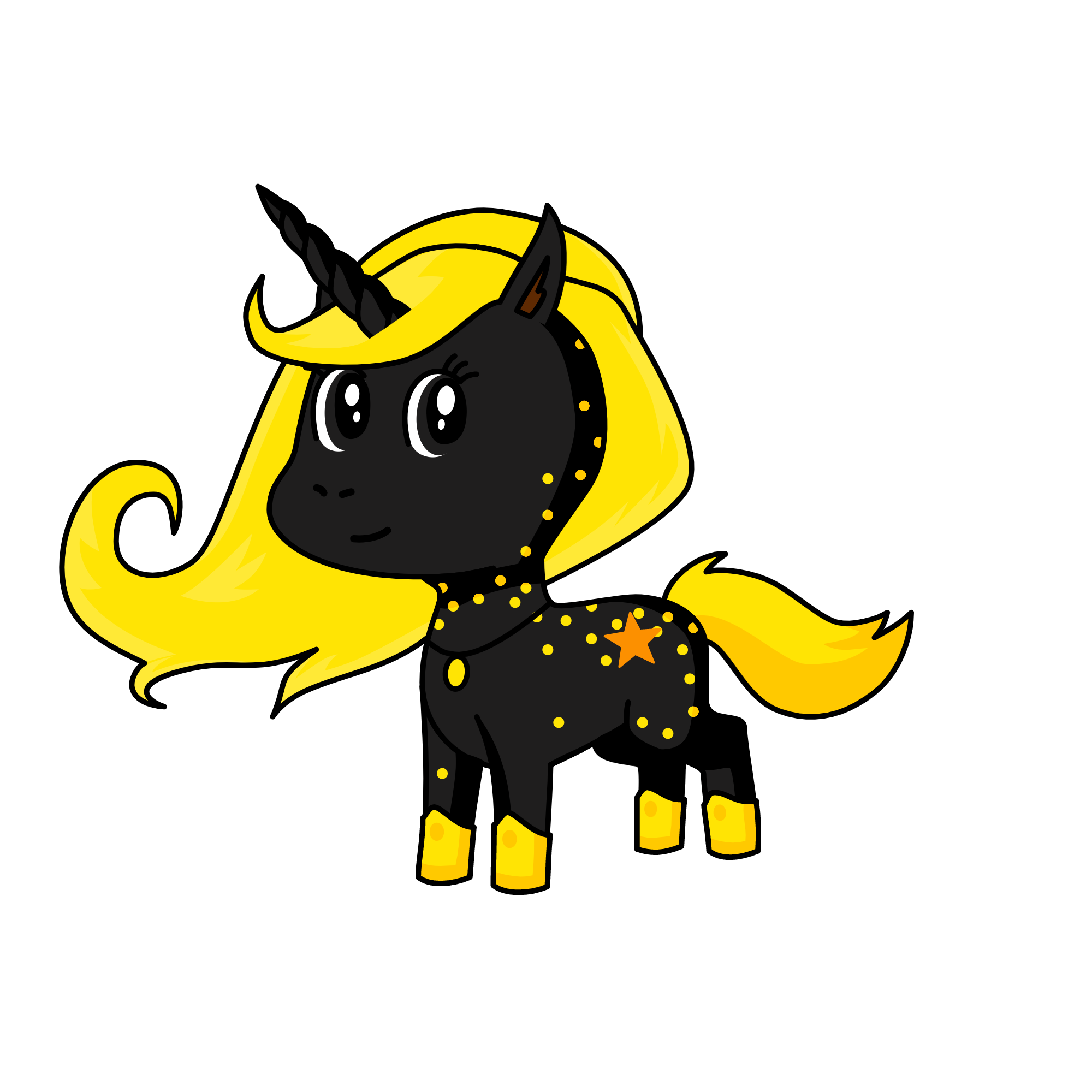 moon light, the unicorn