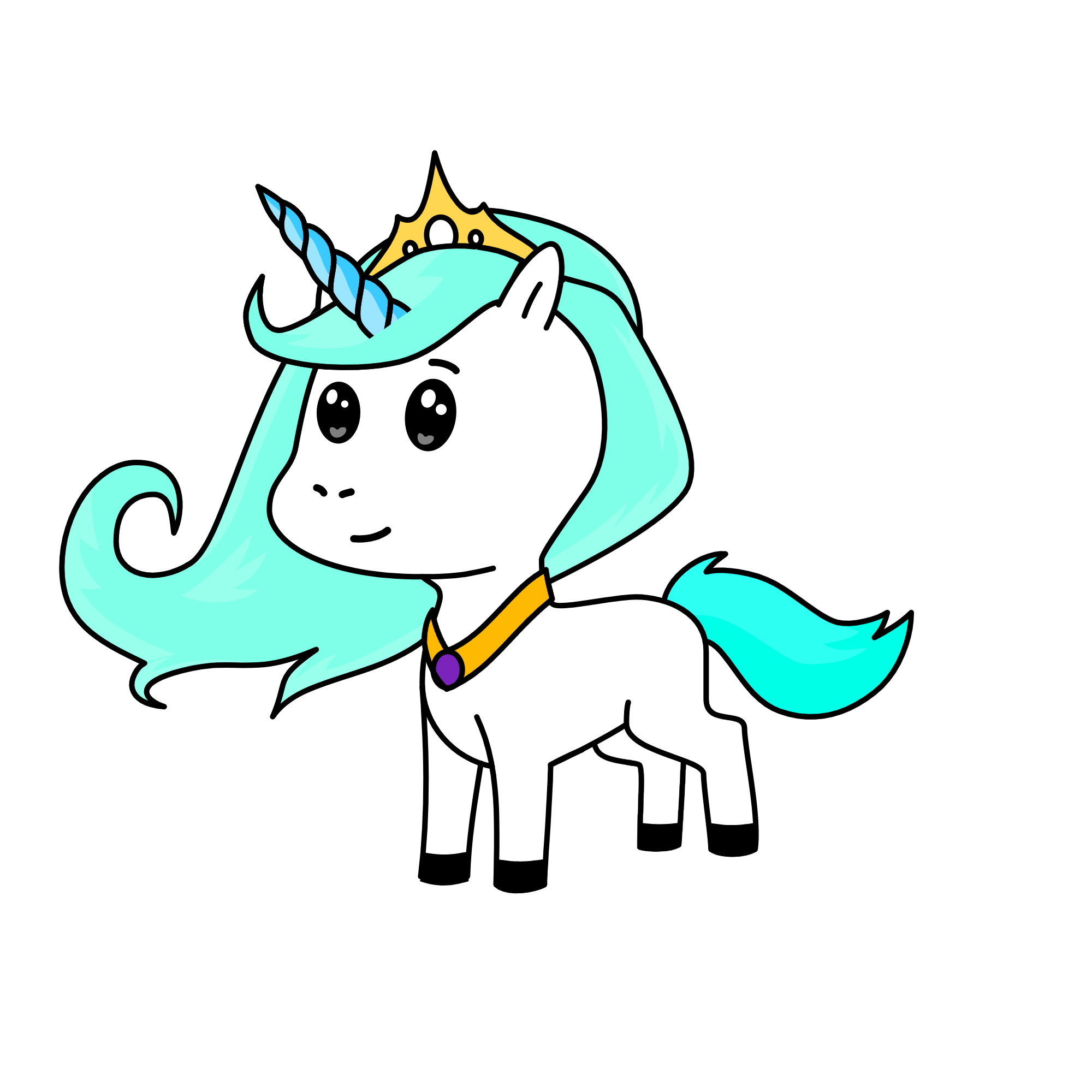 hi, the unicorn