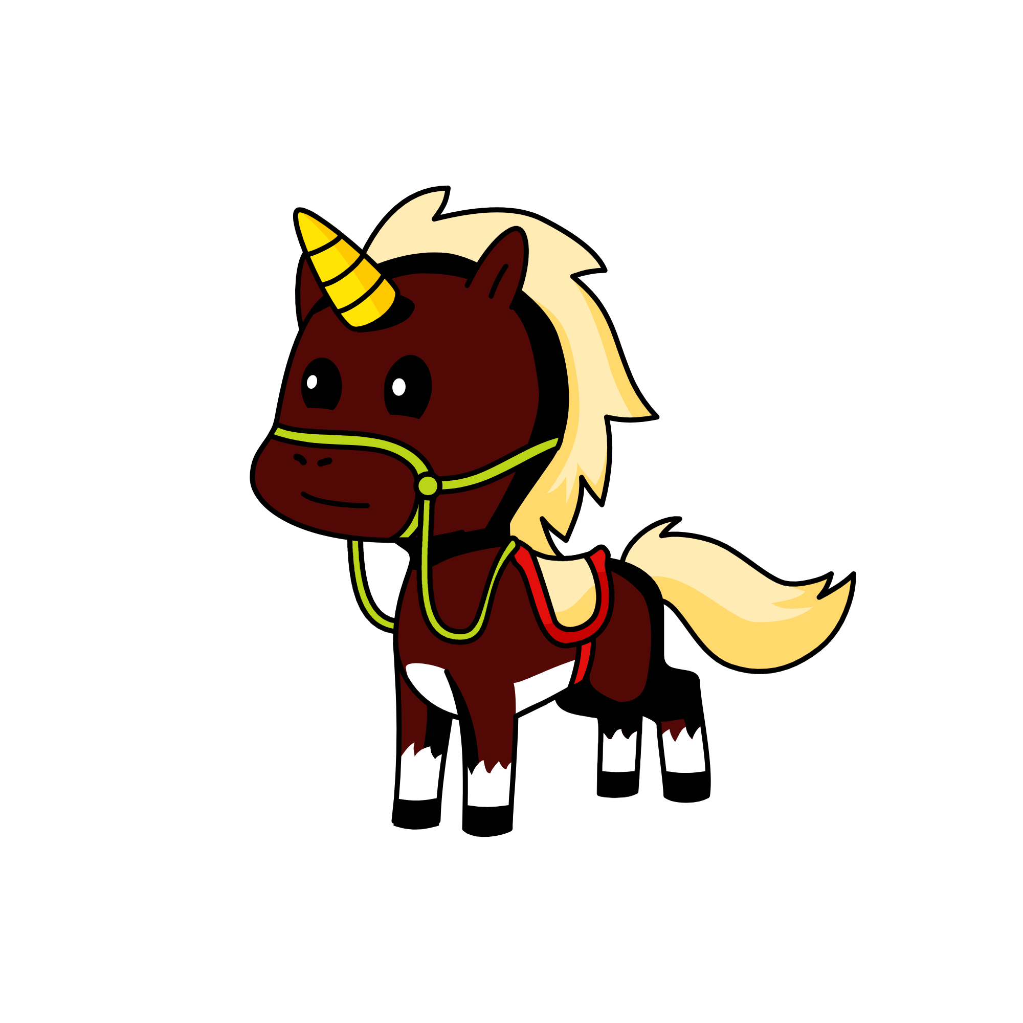 Copper, the unicorn