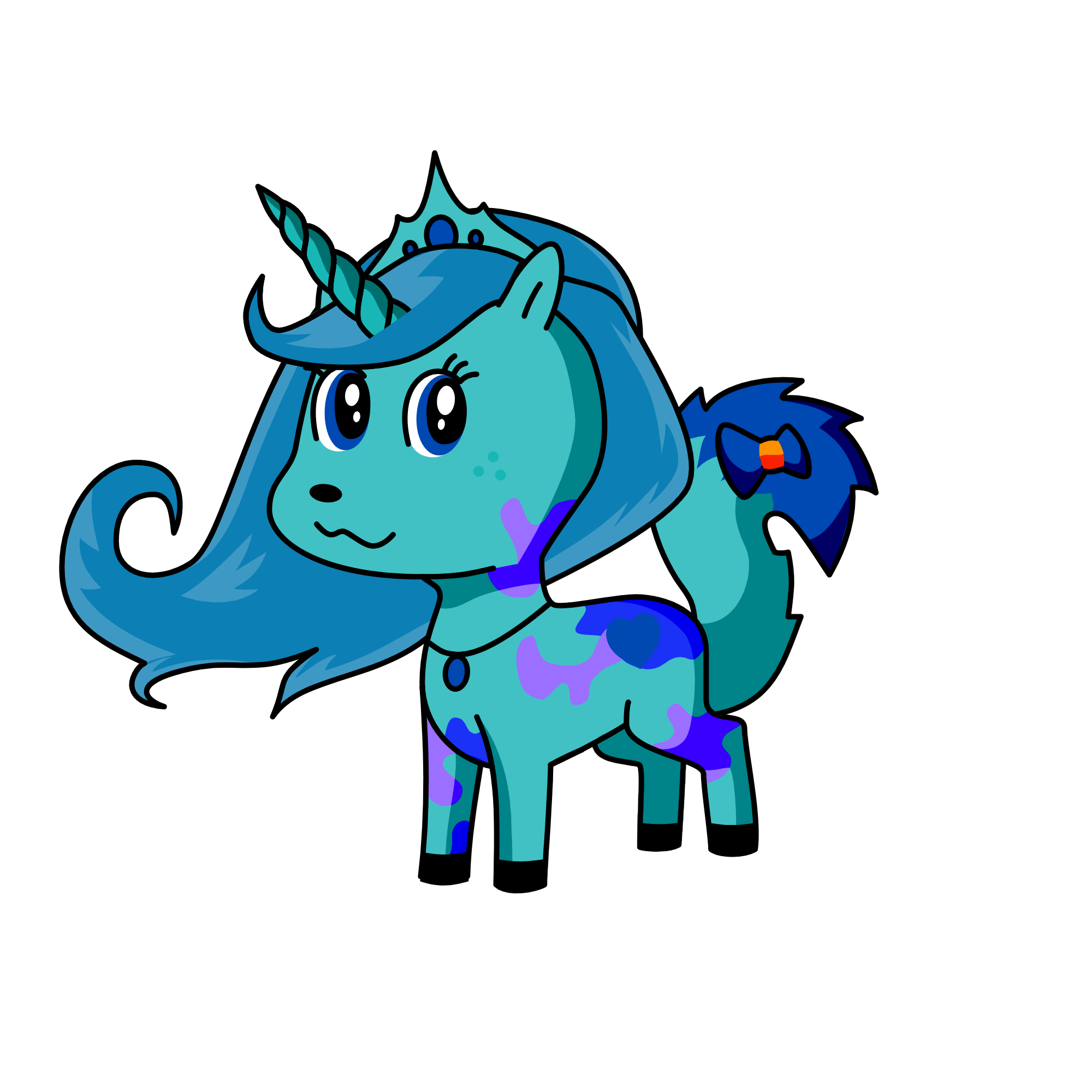 moon, the unicorn