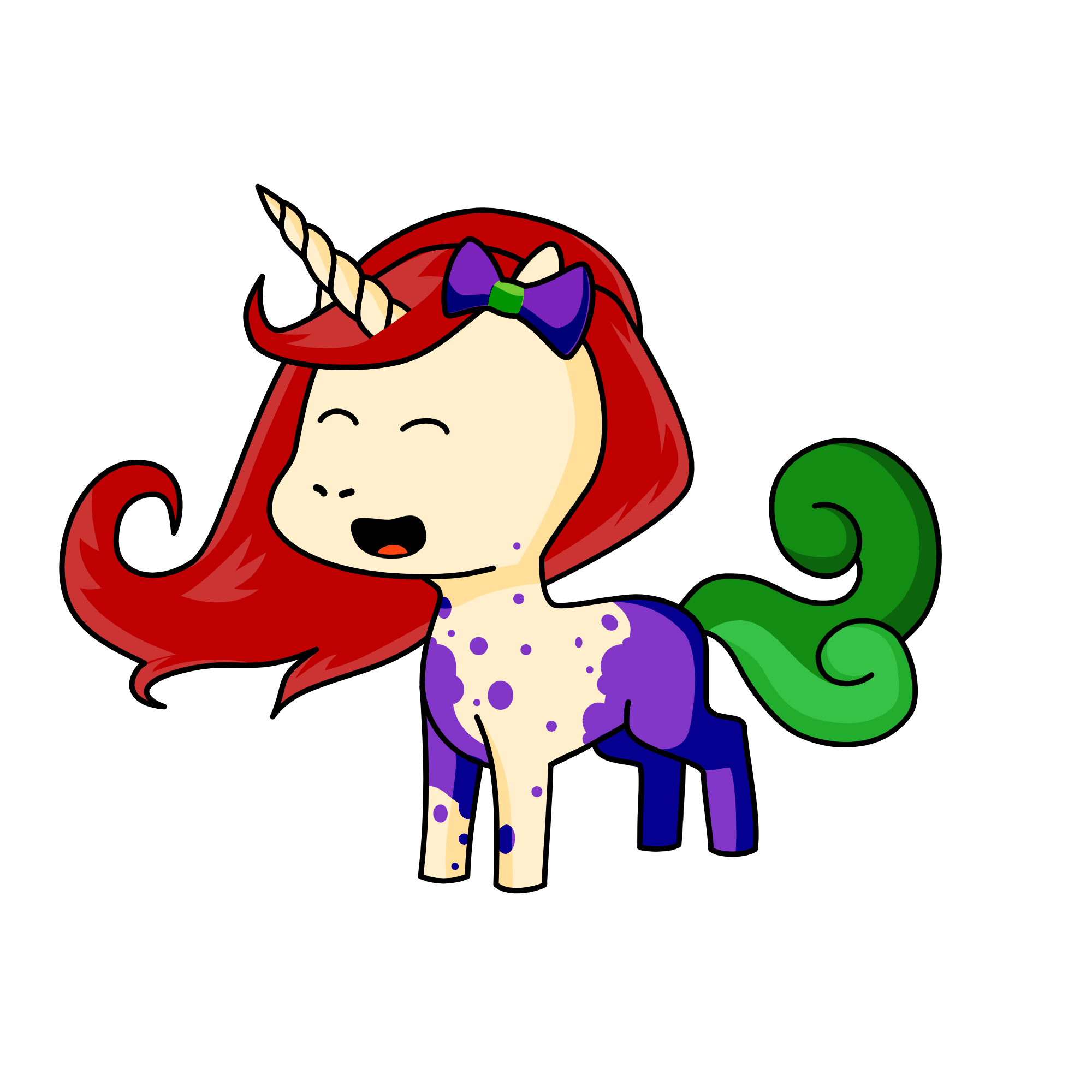 Princess Ariel of the Sea, the unicorn