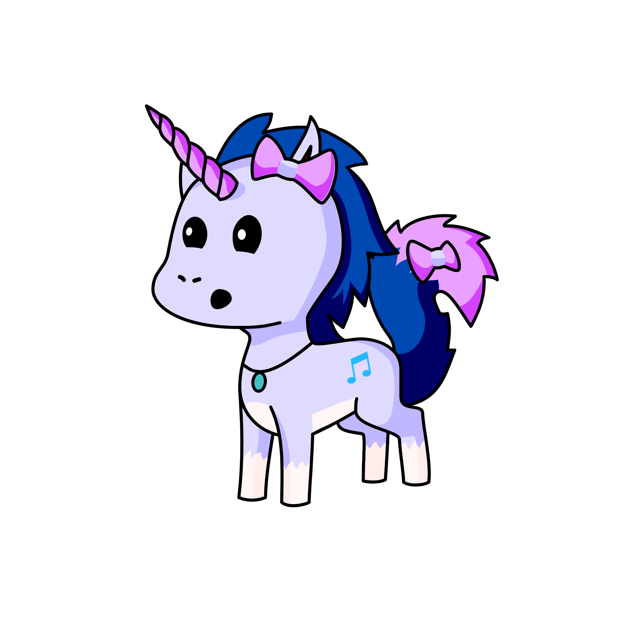 Melody Sugarplum, the unicorn
